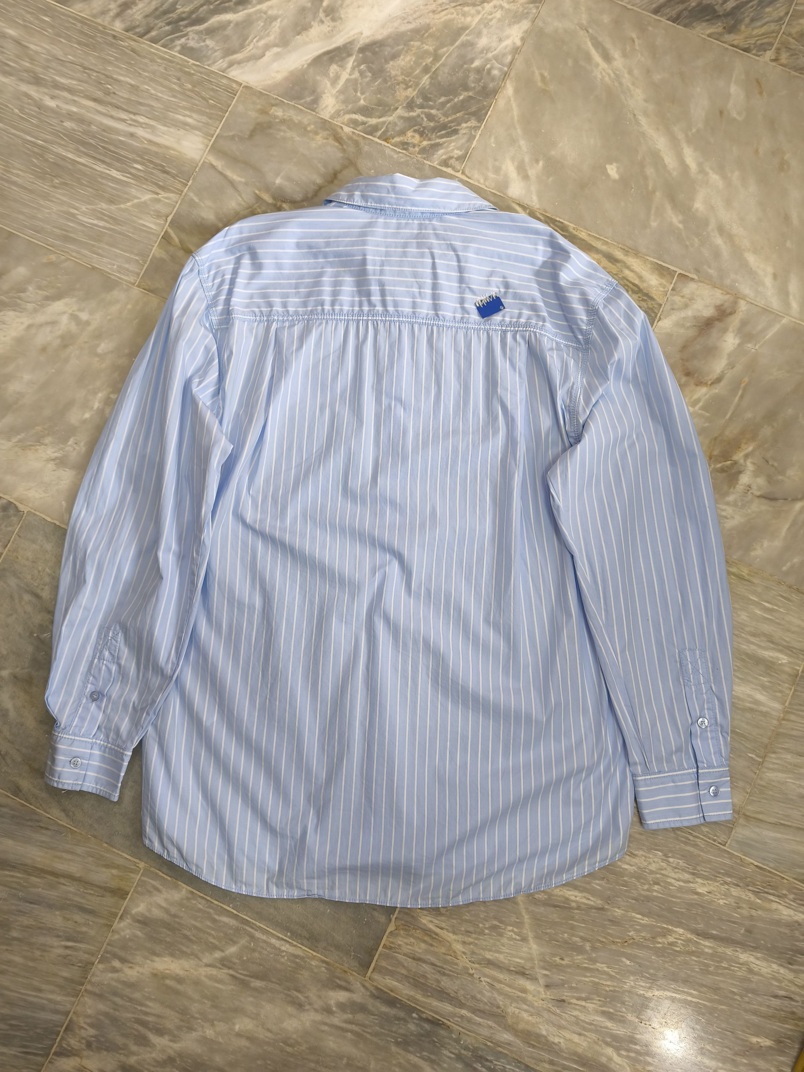 Ader Error × Zara Zara x Ader Error Striped Poplin Shirt Stripe Size US M / EU 48-50 / 2 - 9 Thumbnail