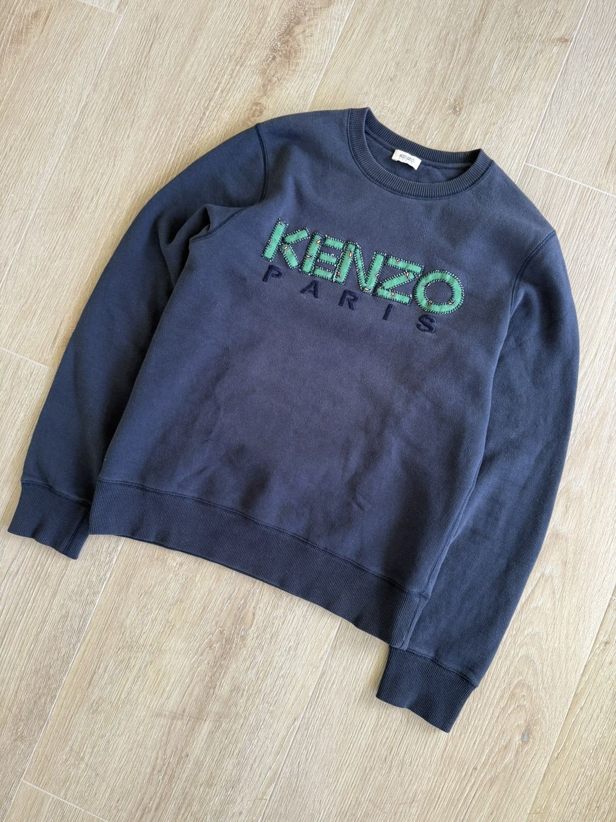 Kenzo Kenzo Black Bandanna Sweatshirt Size US S / EU 44-46 / 1 - 4 Thumbnail
