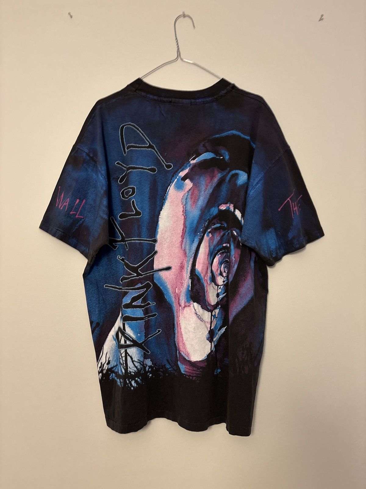 Pink Floyd VINTAGE Pink Floyd The Wall AOP T-Shirt Hanes Heavyweight XL Size US XL / EU 56 / 4 - 2 Thumbnail