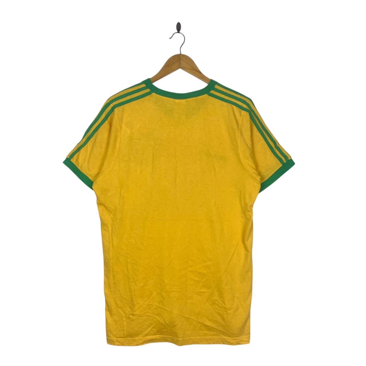 Vintage Vintage 1998 ADIDAS BRAZIL TEAM World Cup France Tee Shirt Size US XL / EU 56 / 4 - 4 Thumbnail