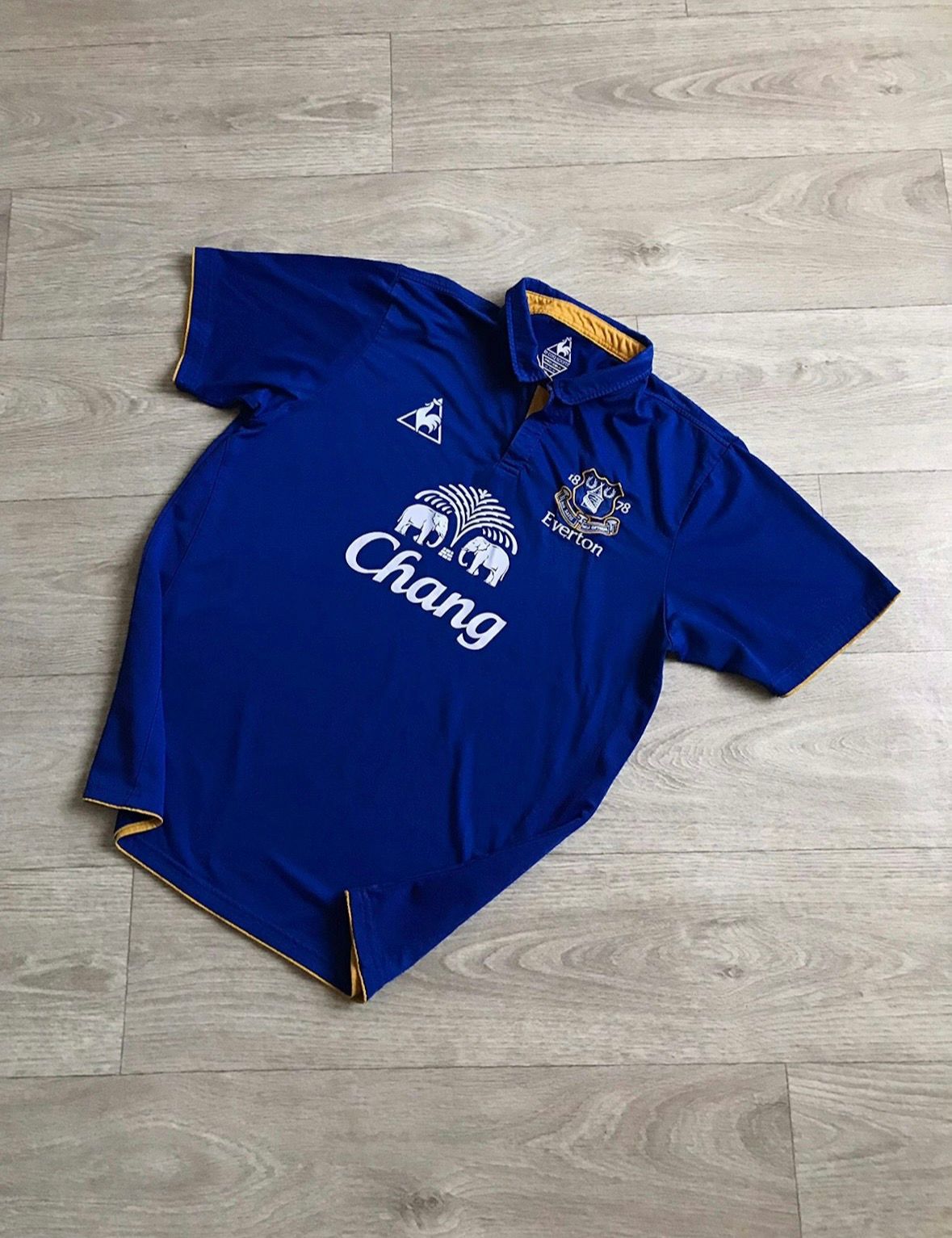 Pre-owned Soccer Jersey X Vintage Everton 2011/12 Soccer Jersey In Blue