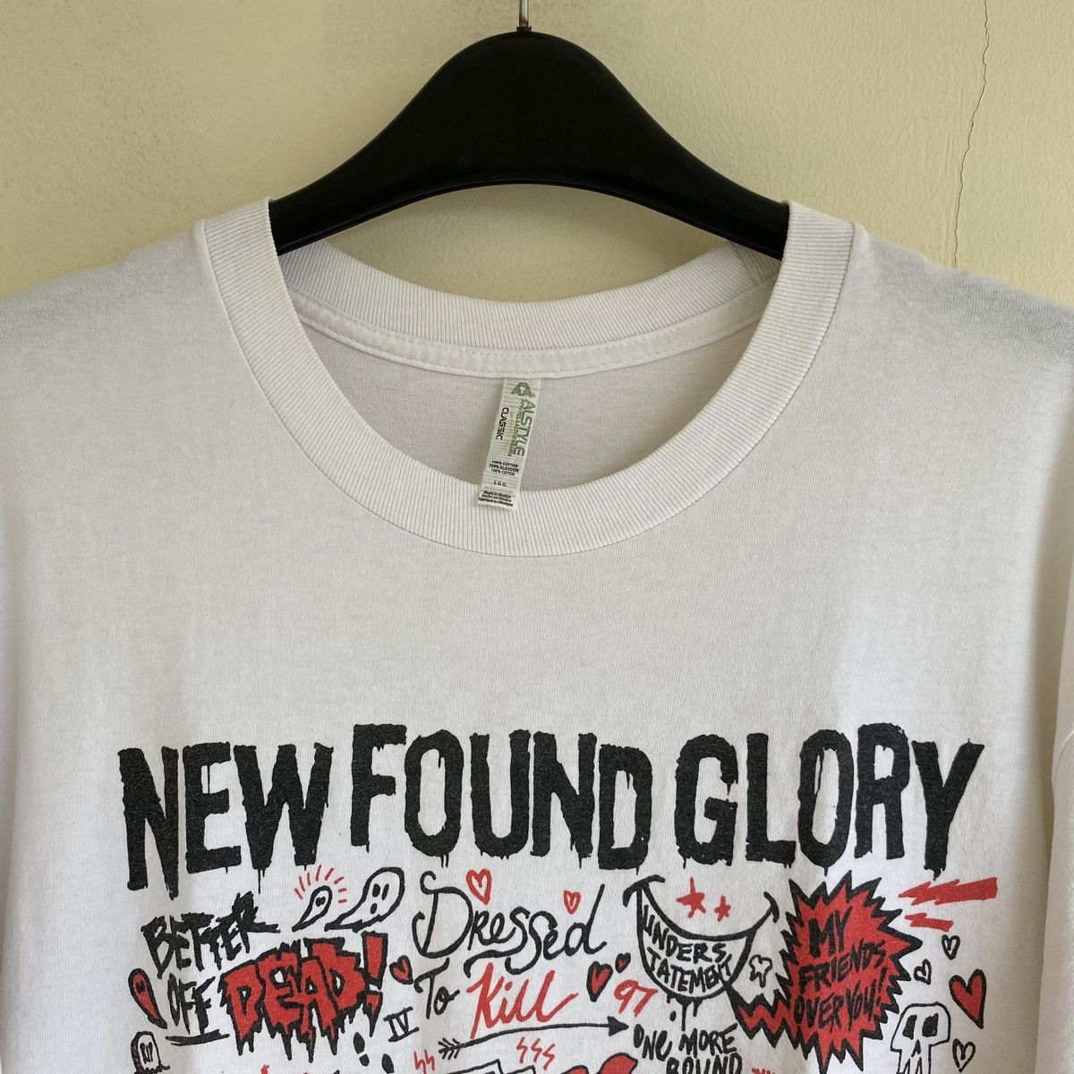 Band Tees New Found Glory Punk Rock blink 182 Rufio Size US L / EU 52-54 / 3 - 3 Thumbnail