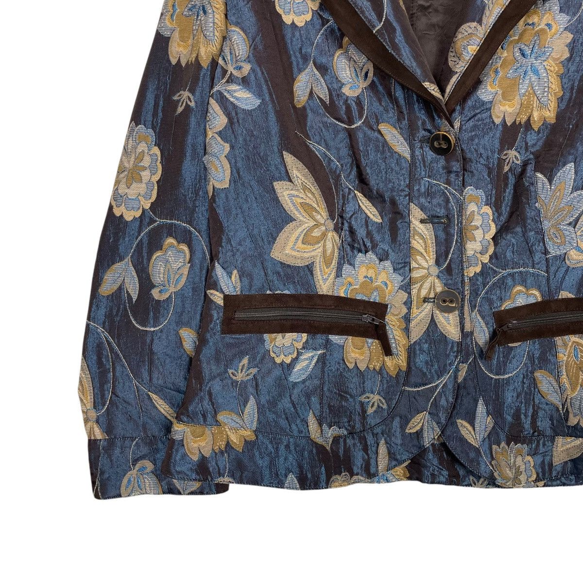 Armani Armani Collezioni Flower Design Jacket Size M / US 6-8 / IT 42-44 - 3 Thumbnail
