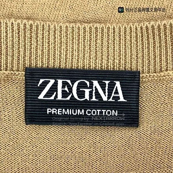 Ermenegildo Zegna Zegna Men's Solid Crew Neck Short. Size US L / EU 52-54 / 3 - 1 Thumbnail