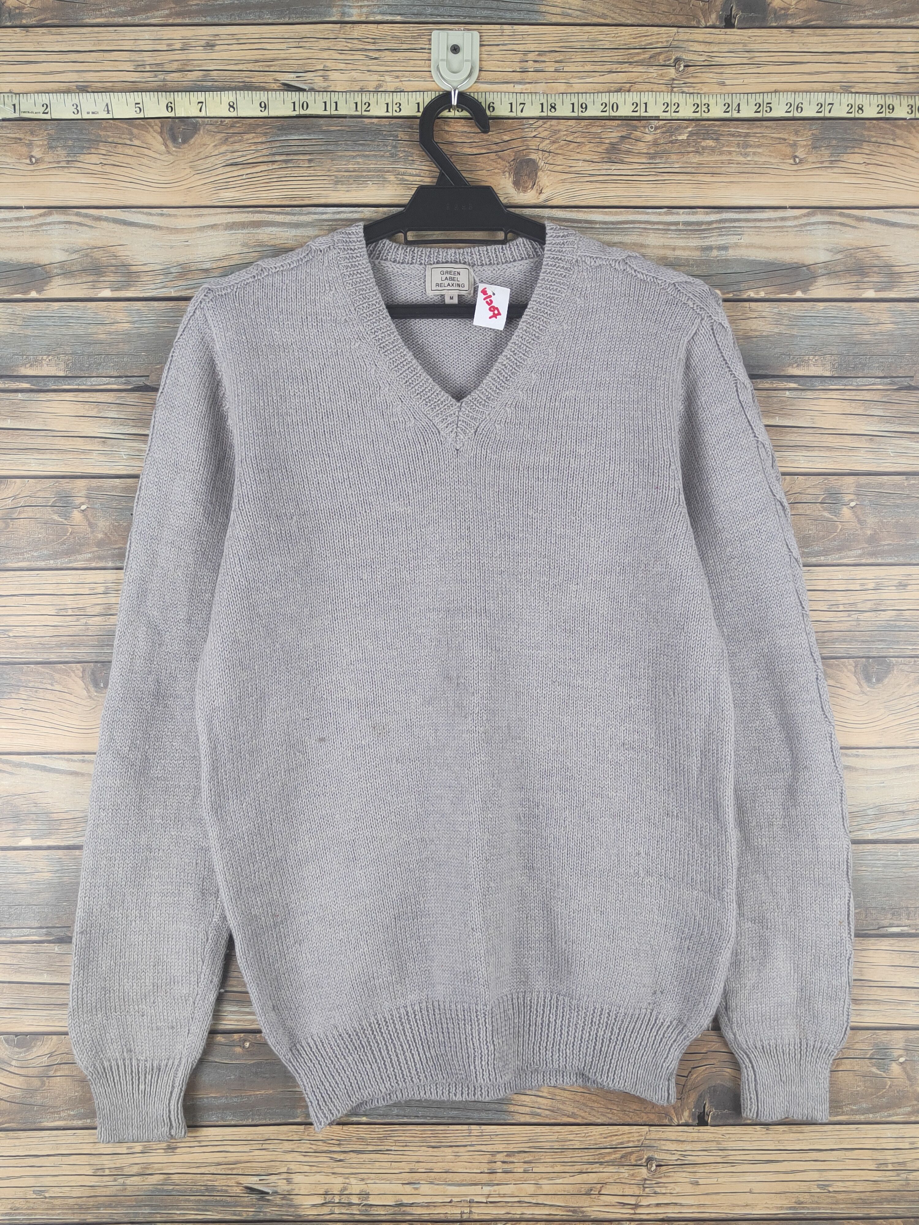Homespun Knitwear Green Label Relaxing Gray Knitwear Sweatshirts #W1207 Size M / US 6-8 / IT 42-44 - 1 Thumbnail