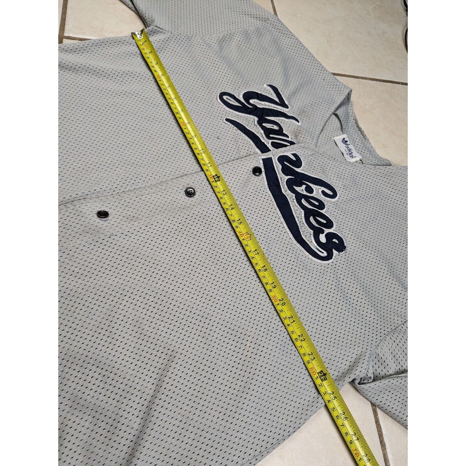 Adidas Vtg 1980's Adidas New York Yankees MLB Baseball Jersey XL Size US XL / EU 56 / 4 - 12 Thumbnail