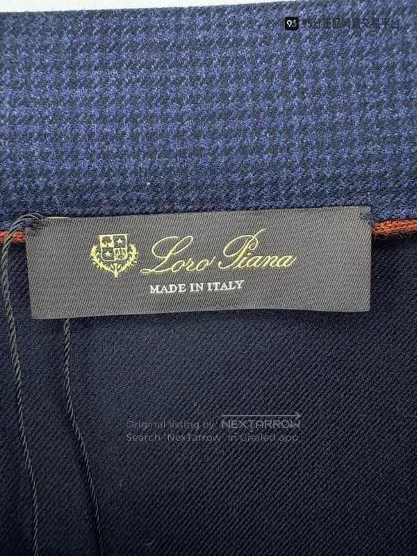 Loro Piana Loro Piana Men's Solid Wool Knit Sweatshirt. Size US XXL / EU 58 / 5 - 4 Thumbnail
