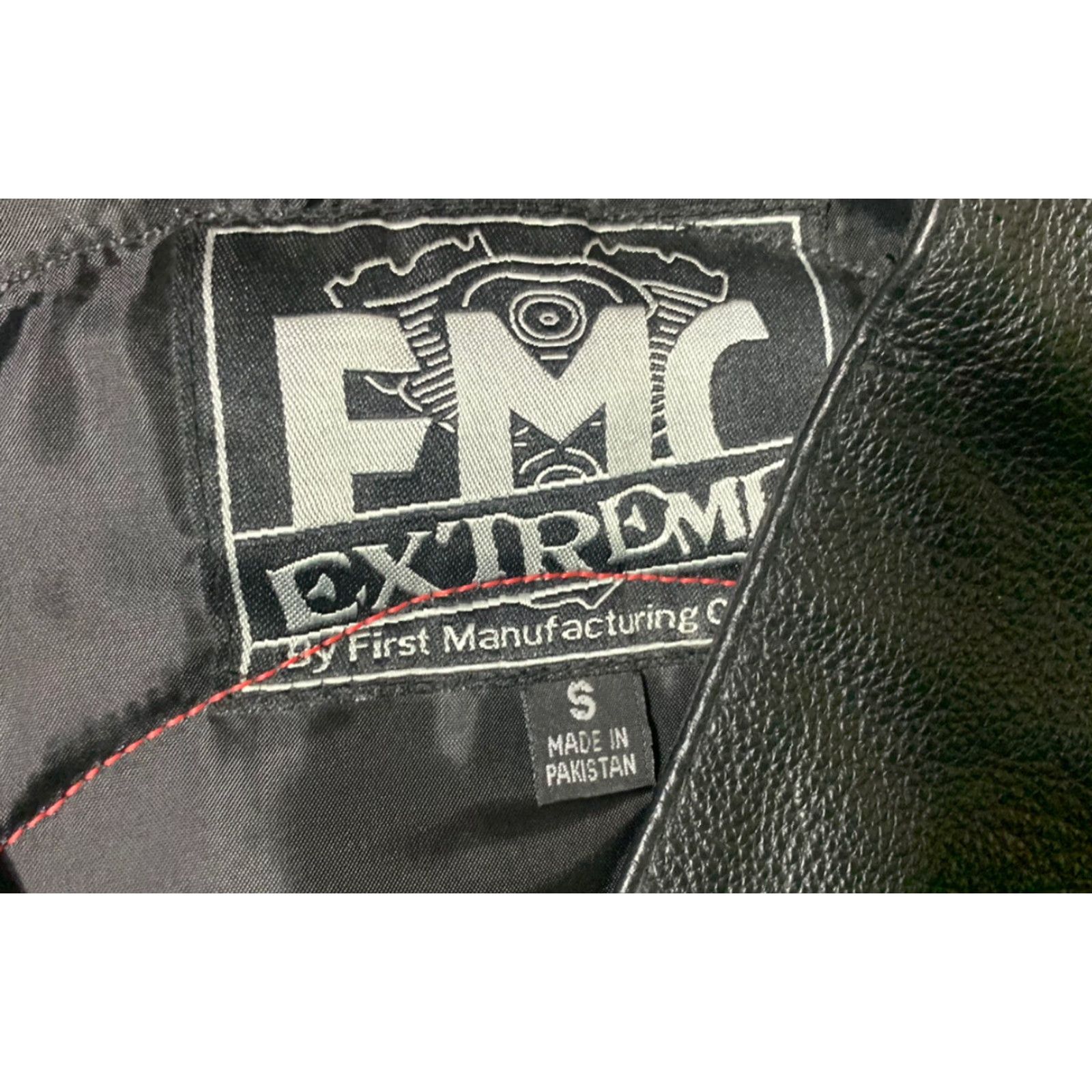 Vintage VINTAGE FMC Extreme Womens Leather Vest Motorcycle Club Gold Size Small Size S / US 4 / IT 40 - 4 Thumbnail