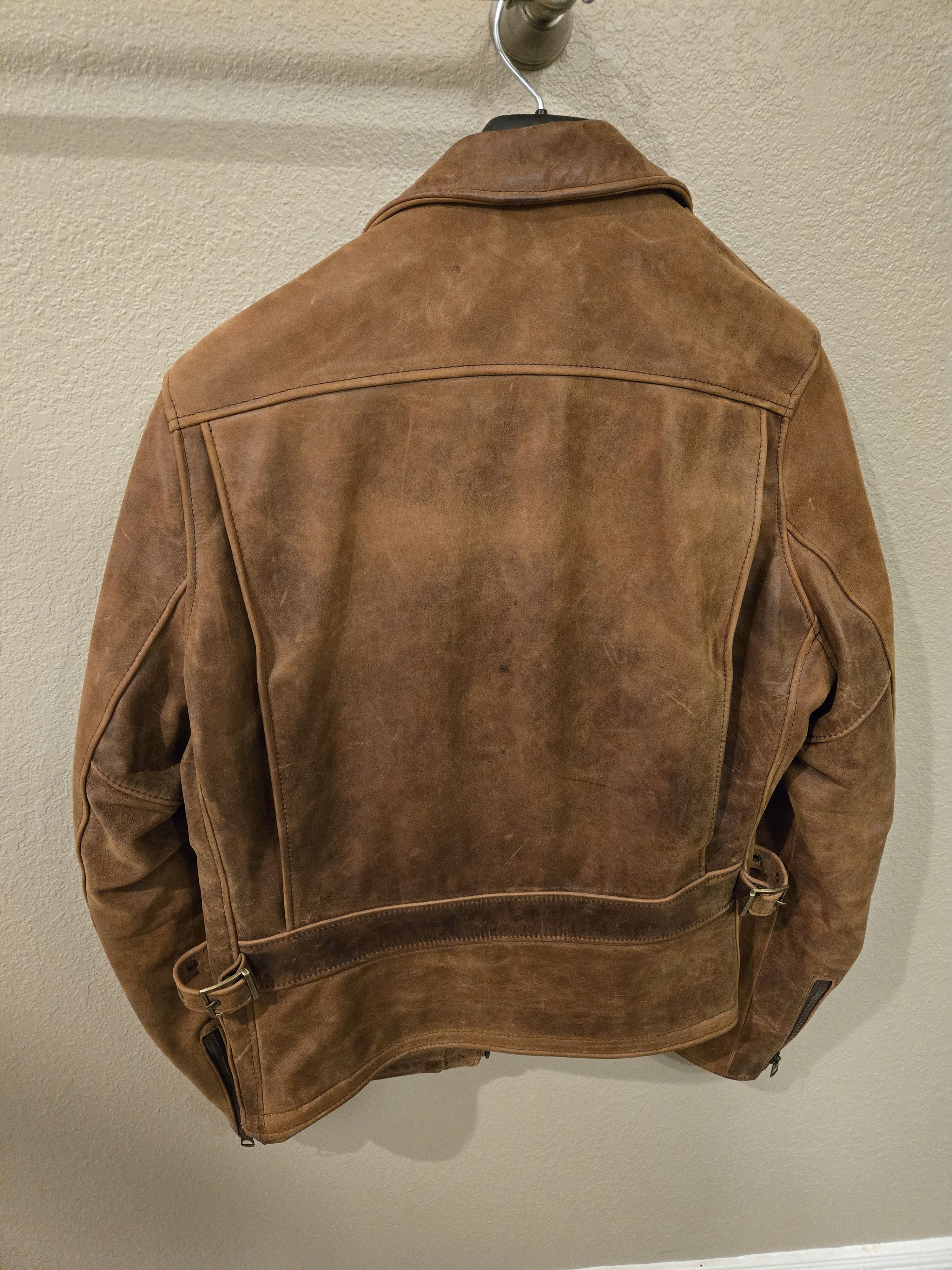 Schott Schott 508 Express Leather Jacket Size US L / EU 52-54 / 3 - 2 Thumbnail