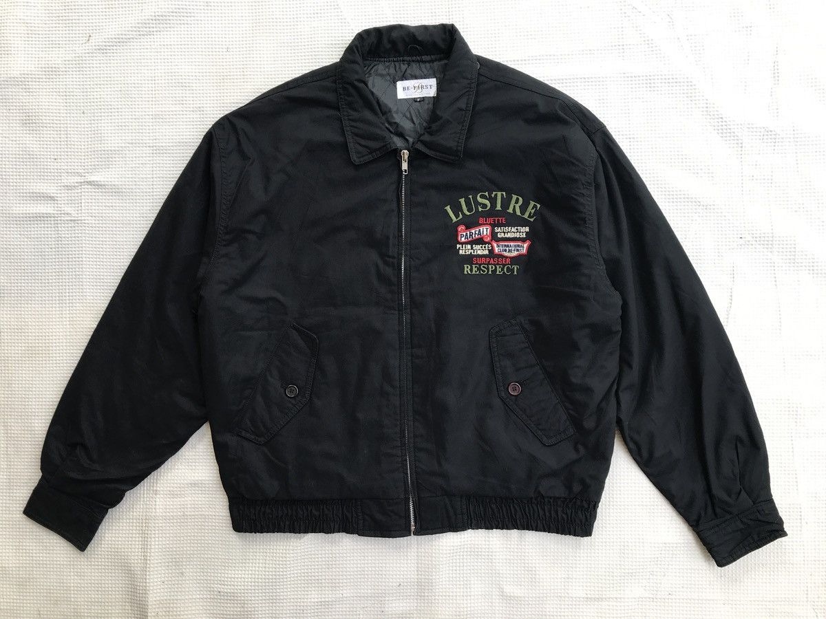 Le Grande Bleu (L.G.B.) 90s Goodsports be-first Racing Varsity Jacket Size US XL / EU 56 / 4 - 9 Thumbnail