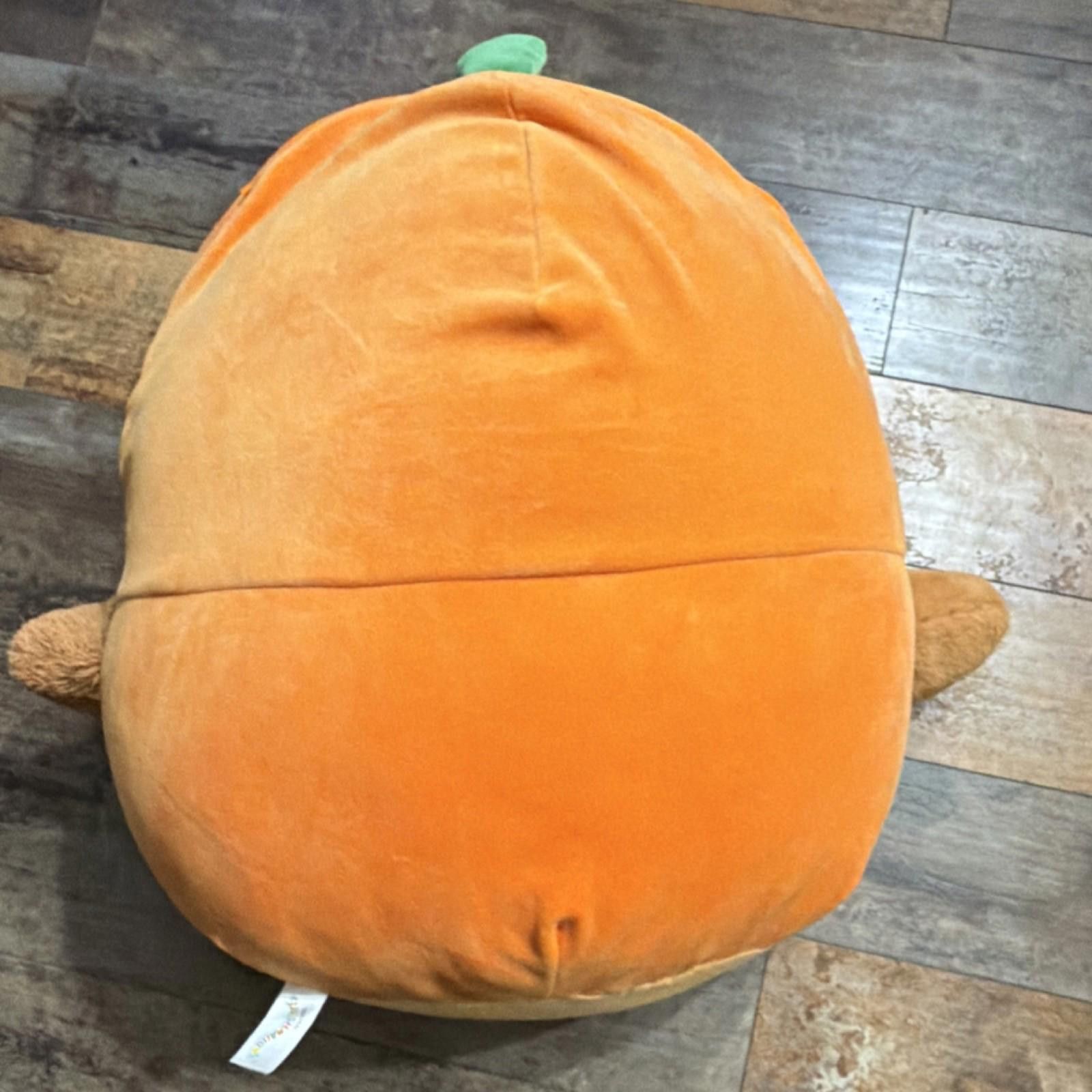 Other Original Squishmallow Avery Mallard Duck in pumpkin costume. Size ONE SIZE - 7 Thumbnail