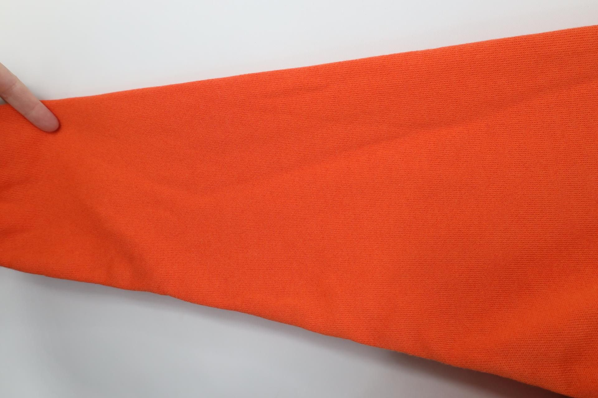 Vintage Vintage 90s Streetwear Raglan Crewneck Sweatshirt Orange USA Size XL / US 12-14 / IT 48-50 - 5 Thumbnail