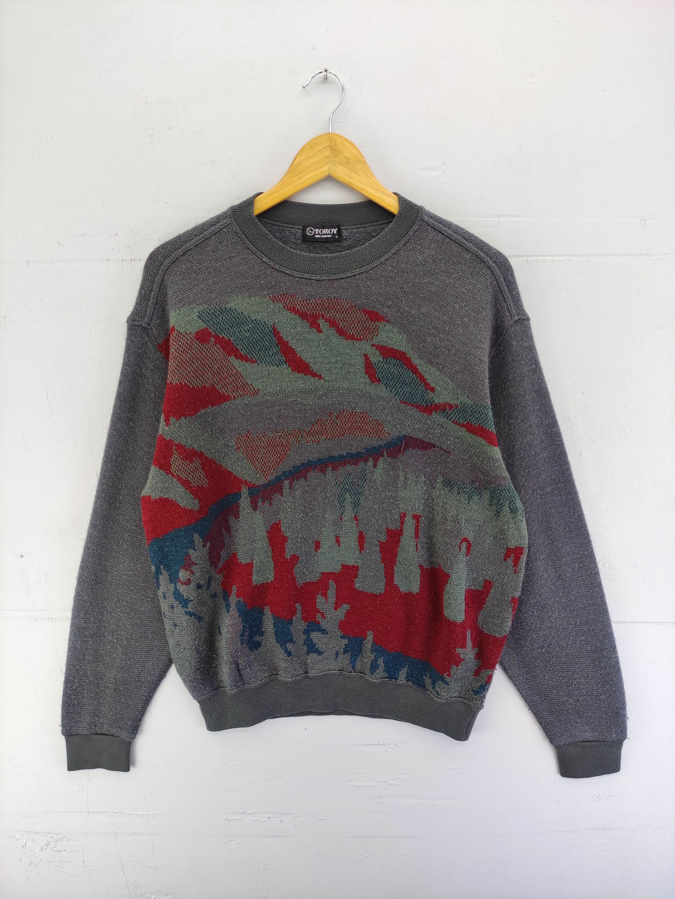 Aran Isles Knitwear Vintage Toroy knit Sweater Jumper Size US M / EU 48-50 / 2 - 1 Thumbnail
