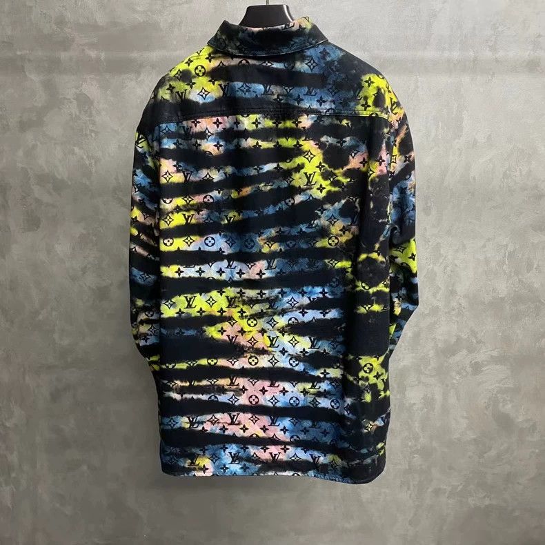 Louis Vuitton Louis Vuitton Laser printed logo denim jacket 2502-Nextarr Size US S / EU 44-46 / 1 - 2 Thumbnail