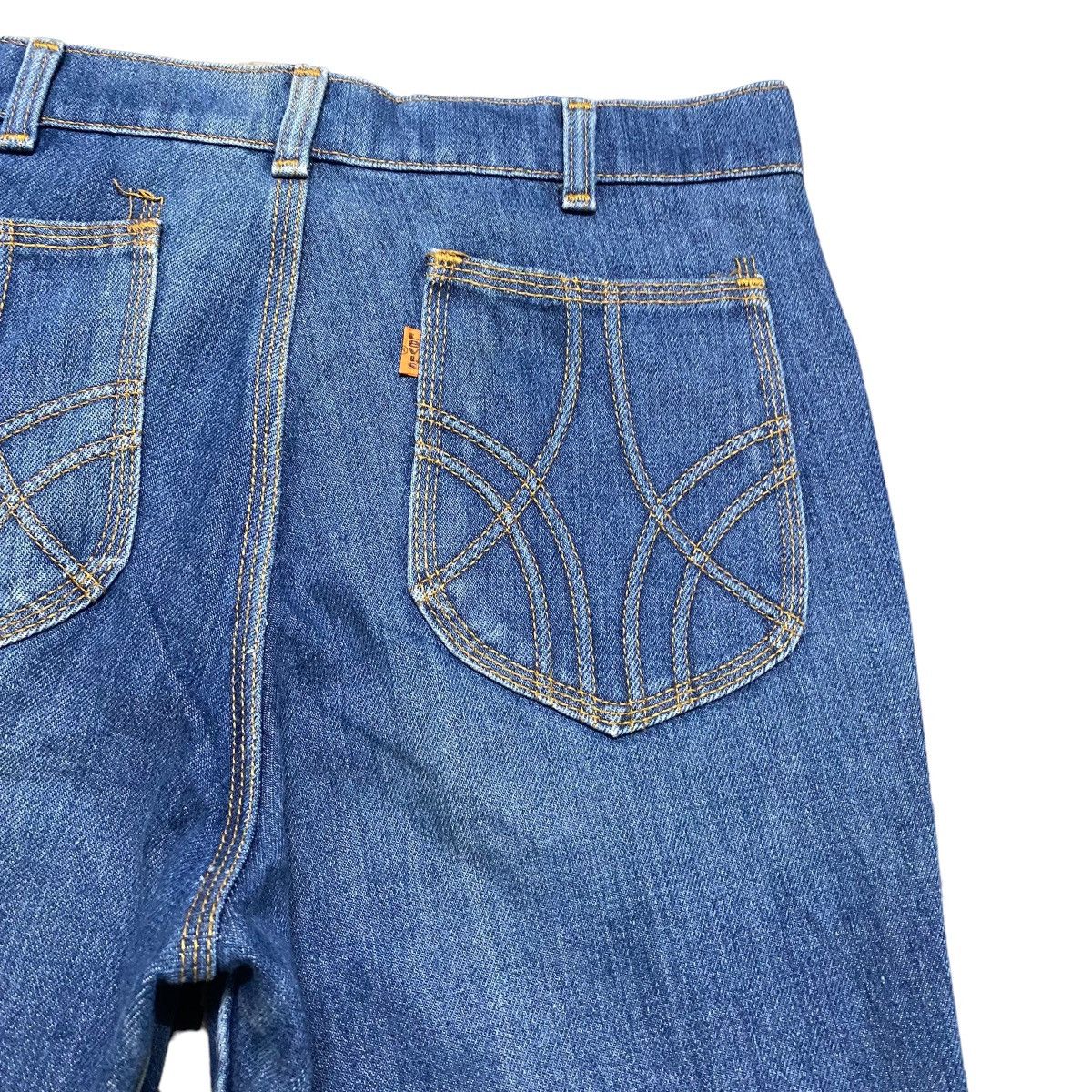 Levi's Vintage 70s Levis Fresh Produce 624 Flare Jeans Size 29" - 10 Thumbnail