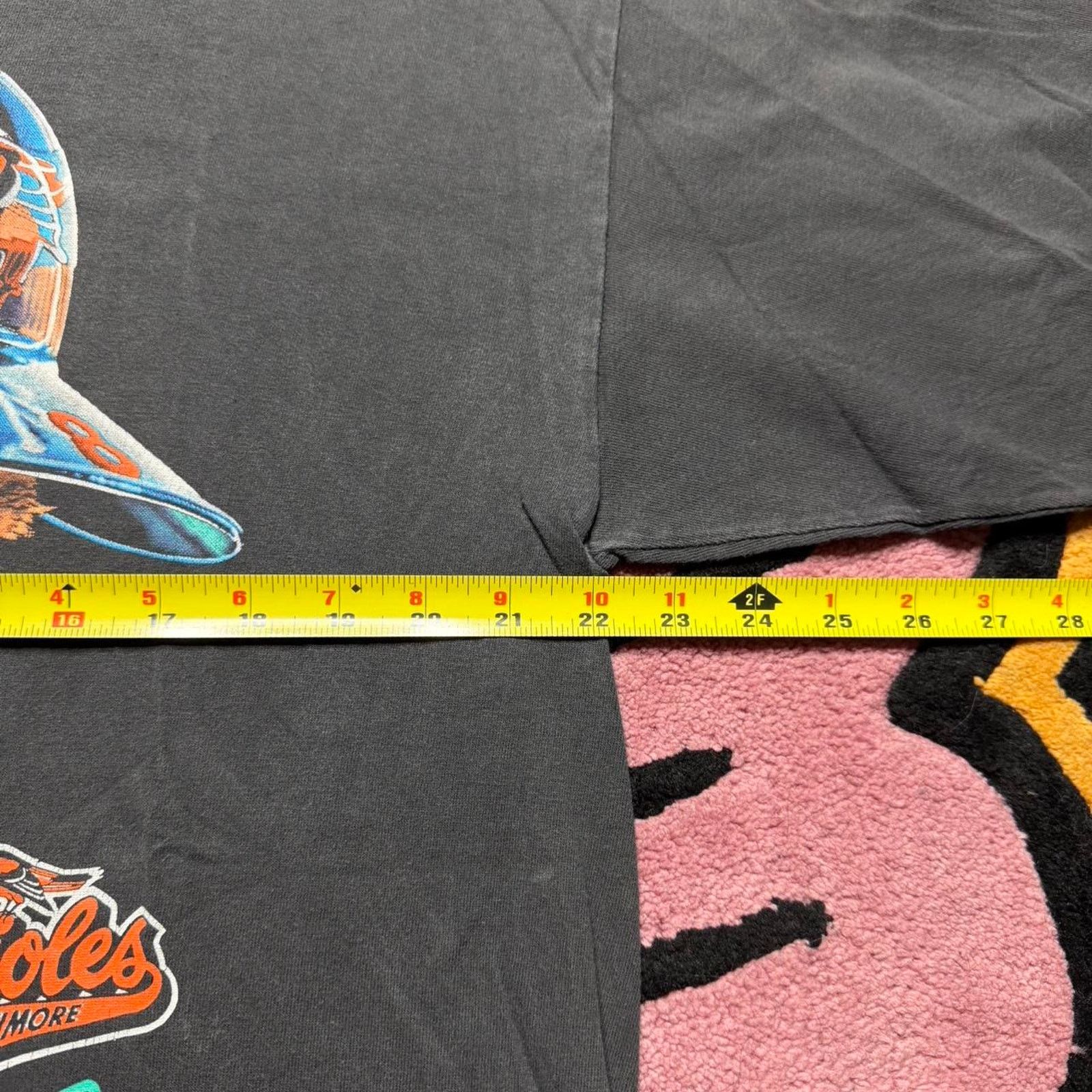 MLB × Salem Sportswear × Vintage 90’s Salem Sportswear Baltimore Orioles Cal Ripken T-shirt Size US XL / EU 56 / 4 - 5 Thumbnail