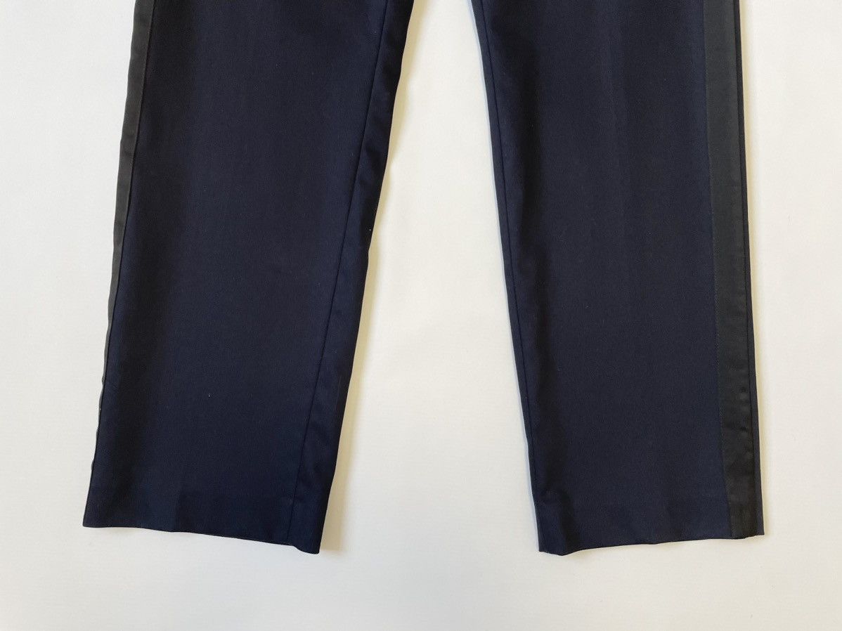 Dries Van Noten ‘Parkino’ Dark Blue Side Stripe Trousers Size US 32 / EU 48 - 10 Thumbnail