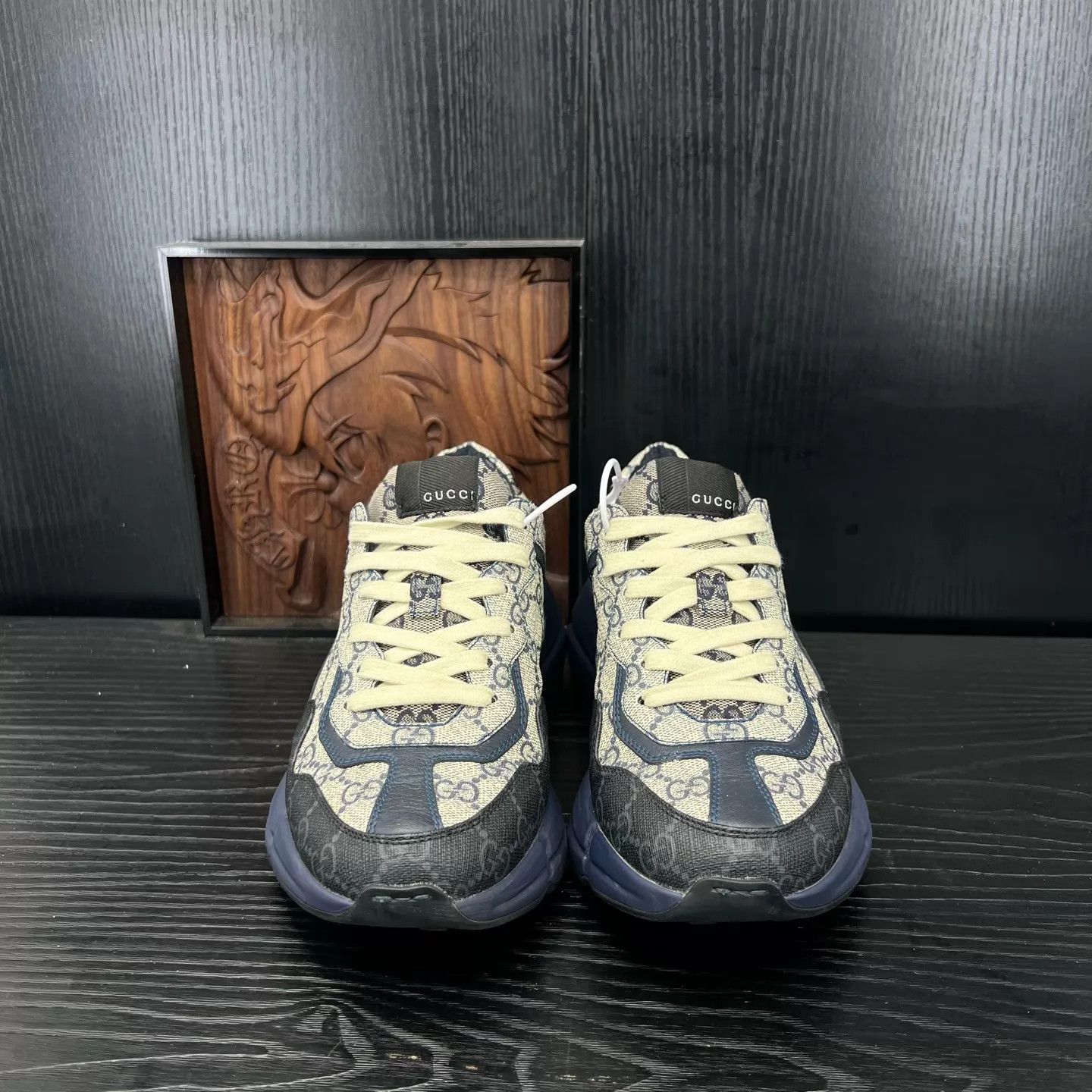 Gucci Gucci Rhyton Light Blue Uk5.5 EU39.5 Worn Once Size US 6.5 / EU 39-40 - 5 Thumbnail