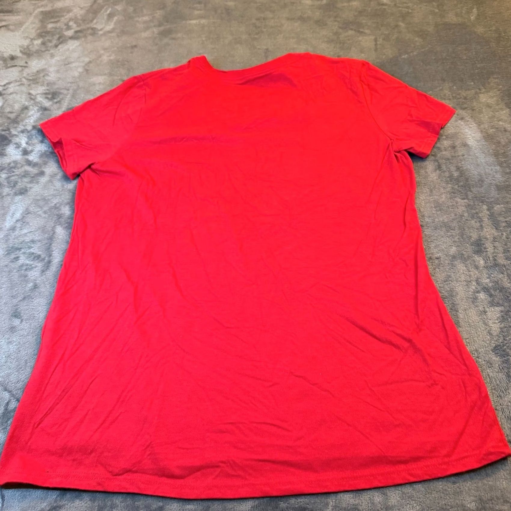 Vintage Fanatics Tampa Bay Buccaneers Red V-Neck T Shirt Womens L NFL Size L / US 10 / IT 46 - 3 Thumbnail