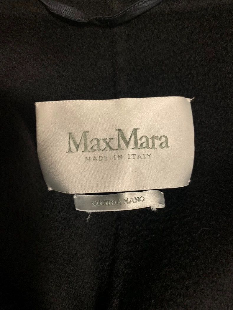 Other MaxMara Lilia Black Cashmere Coat-2508 Size US XS / EU 42 / 0 - 6 Thumbnail