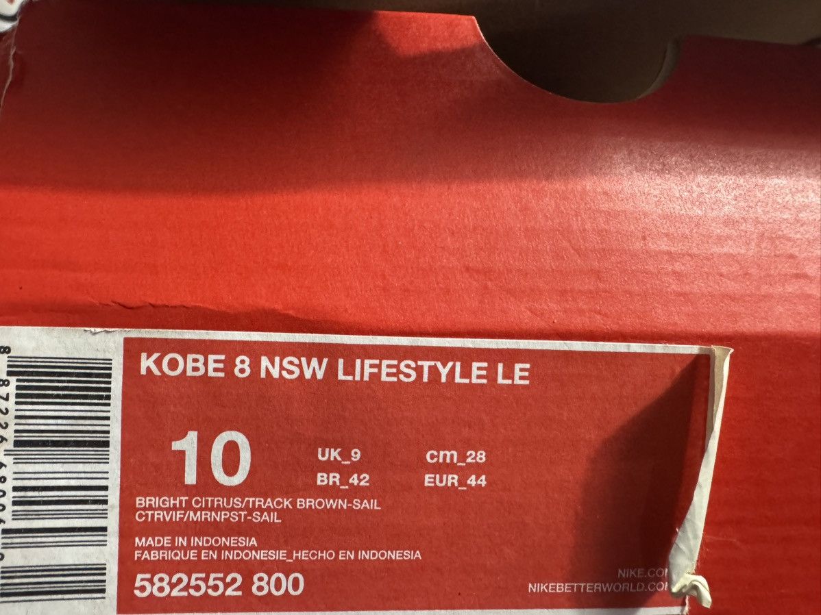 Nike Nike Kobe 8 NSW Lifestyle Mexican Blanket Sz 10 582552-800 Size US 10 / EU 43 - 9 Thumbnail