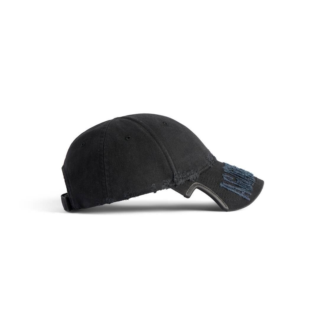 Balenciaga o1srvl11e1025 Size: S / Agaicnelab Hat / Cap in Black Size ONE SIZE - 4 Thumbnail