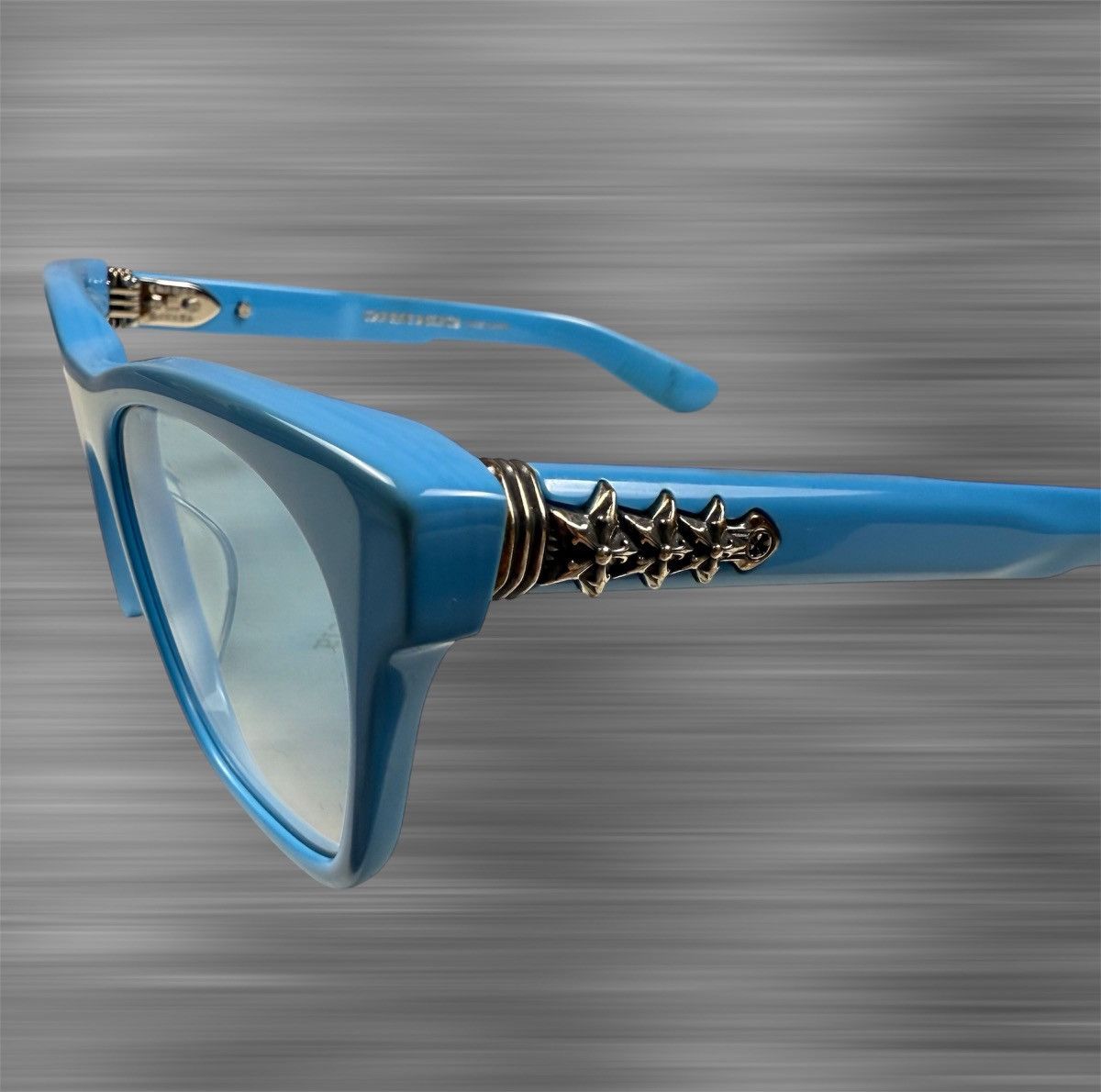 Chrome Hearts Chrome Hearts Clittearti ‘Baby Blue’ Sunglasses Size ONE SIZE - 2 Thumbnail
