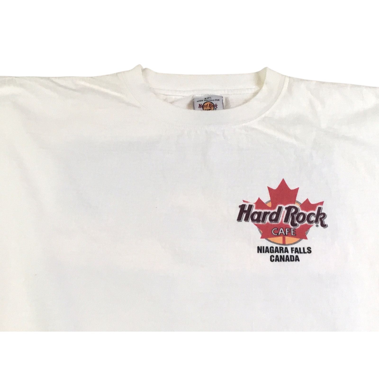 Hard Rock Cafe Hard Rock Cafe 2XL City T-Shirt Niagara Falls Canada XXL Vtg Size US XXL / EU 58 / 5 - 4 Thumbnail