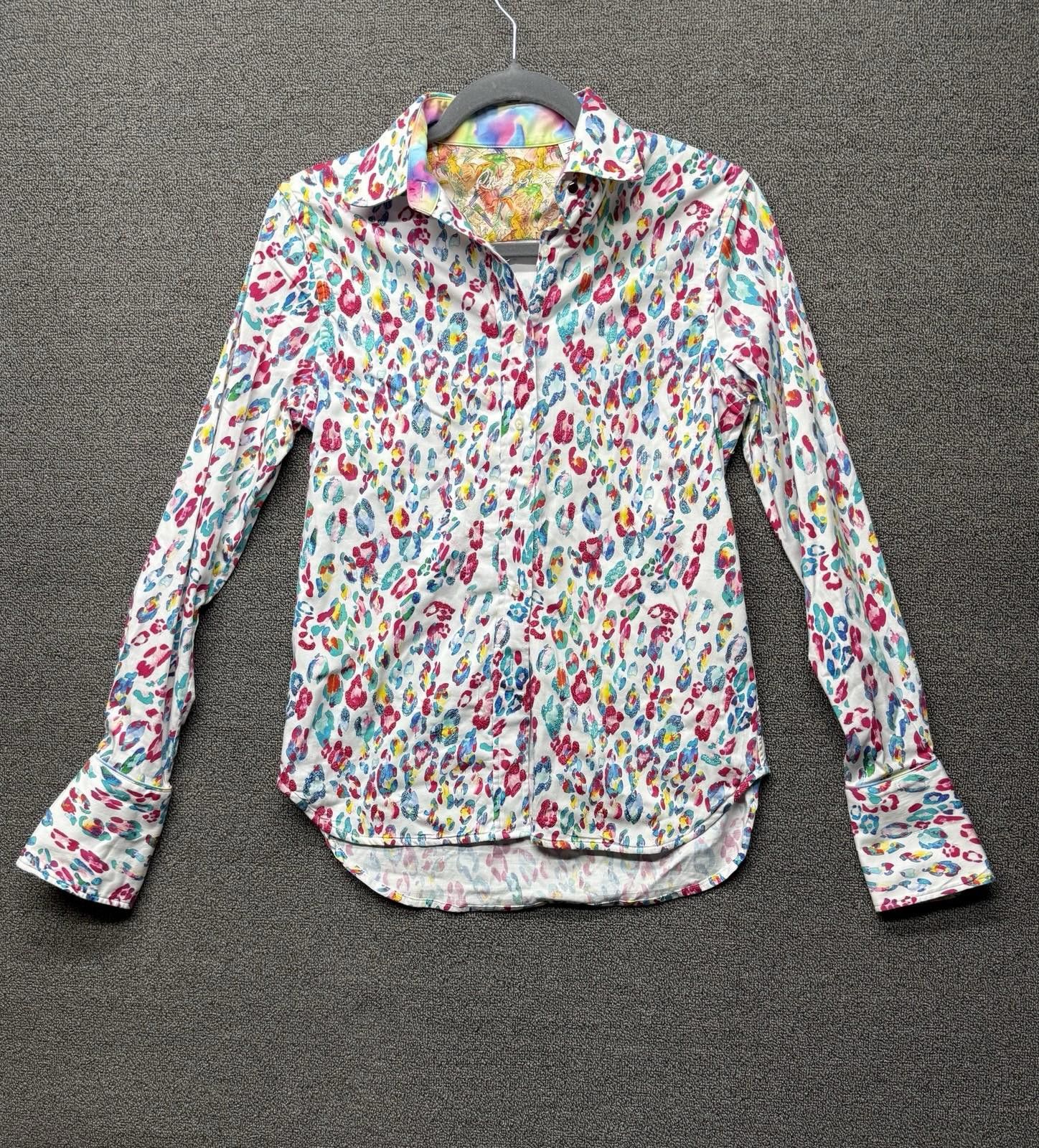 Robert Graham Robert Graham Priscilla Button Up Shirt Size S Leopard Print Size S / US 4 / IT 40 - 1 Thumbnail