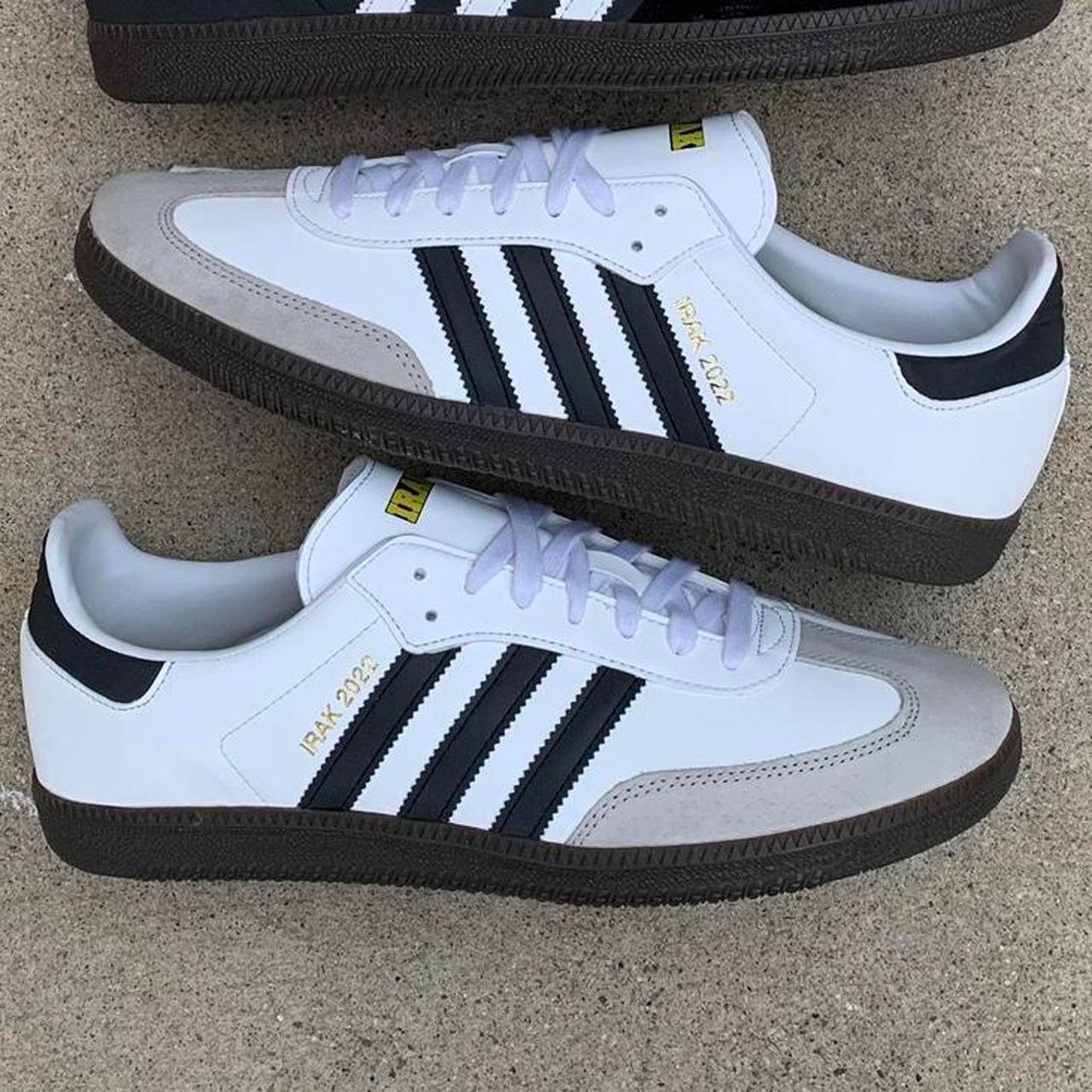 Adidas Adidas Samba Irak "3M White" 8W Size US 8 / IT 38 - 3 Thumbnail