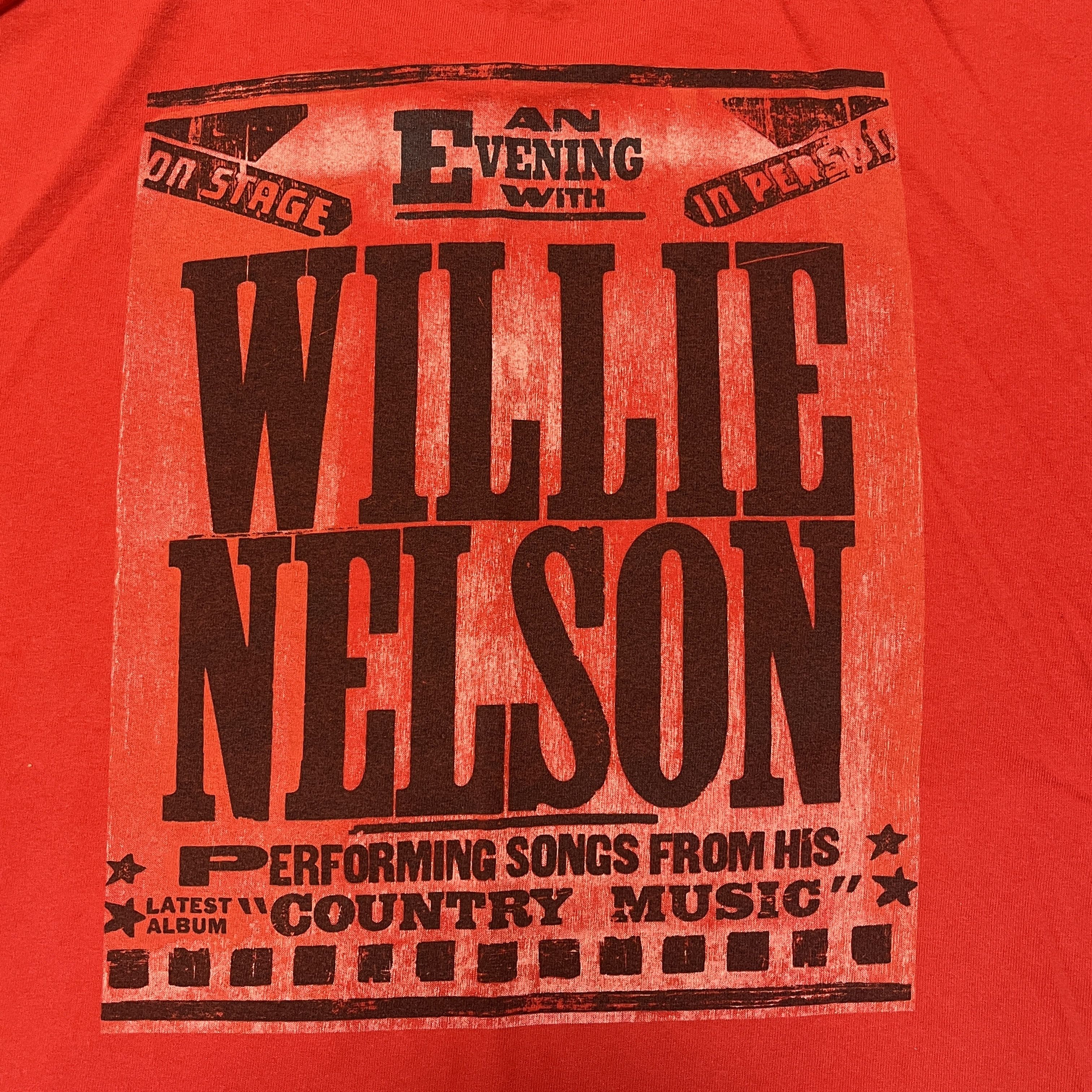 Band Tees × Vintage Willie Nelson Shirt Vintage Band Tees Bob Dylan Neil Young Size US M / EU 48-50 / 2 - 12 Thumbnail