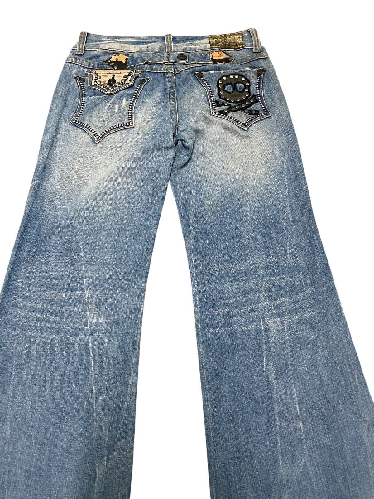 Japanese Brand Red peppers flare jeans Size US 32 / EU 48 - 10 Thumbnail
