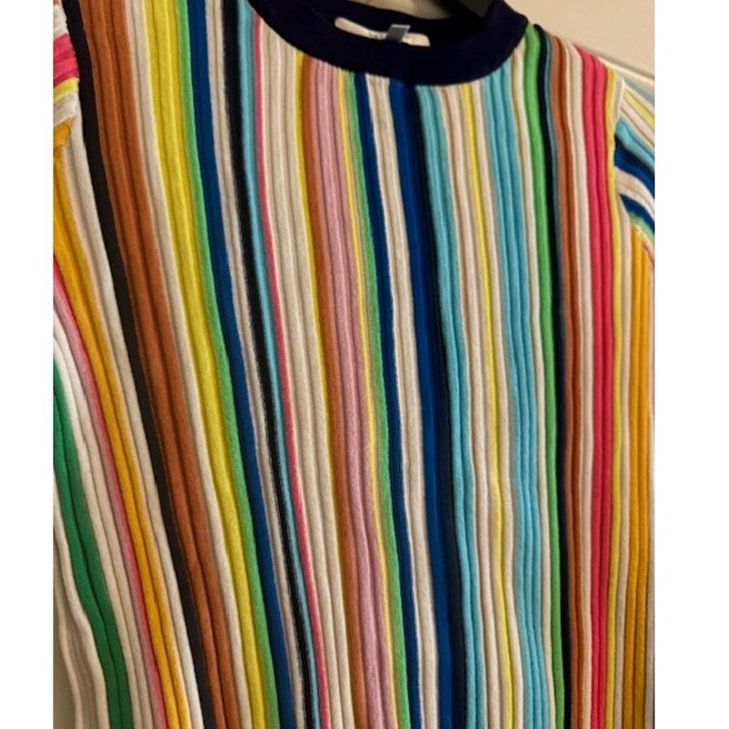 MILLY MILLY Vertical Striped Rainbow Pullover S Size S / US 4 / IT 40 - 5 Thumbnail