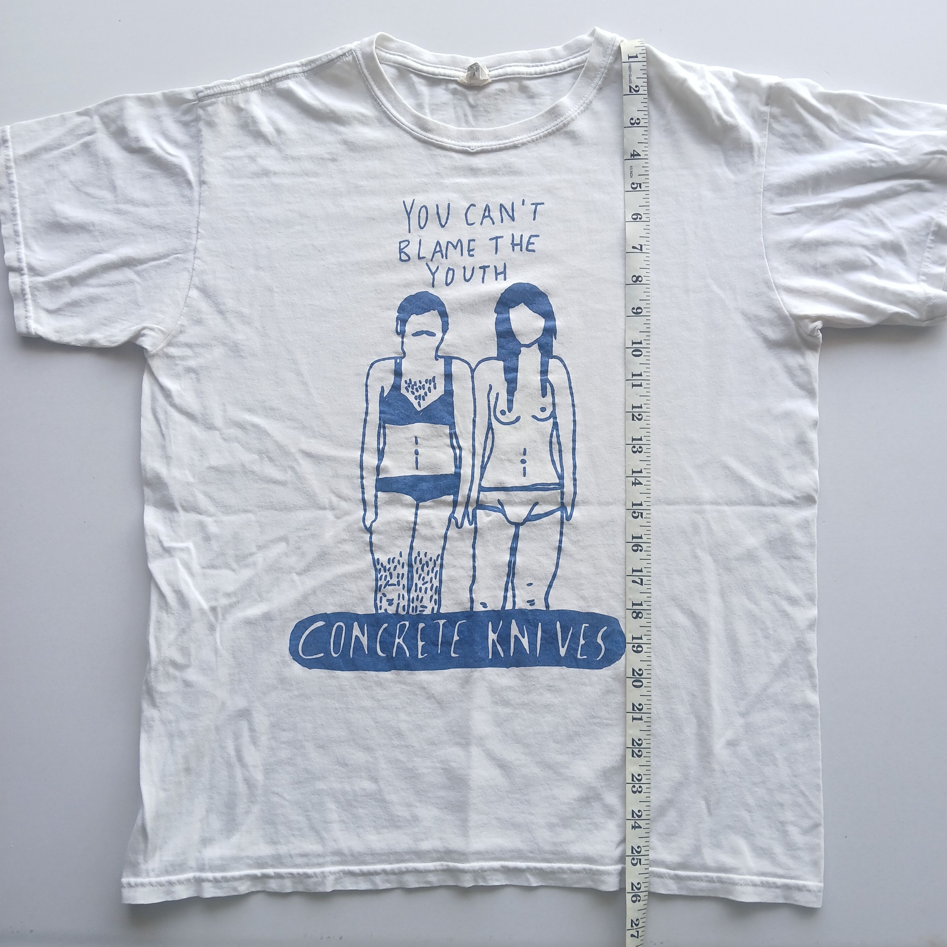 Band Tees CONCRETE KNIVES Indie Pop Band Vintage Tee 00's *Rare Size US M / EU 48-50 / 2 - 7 Thumbnail