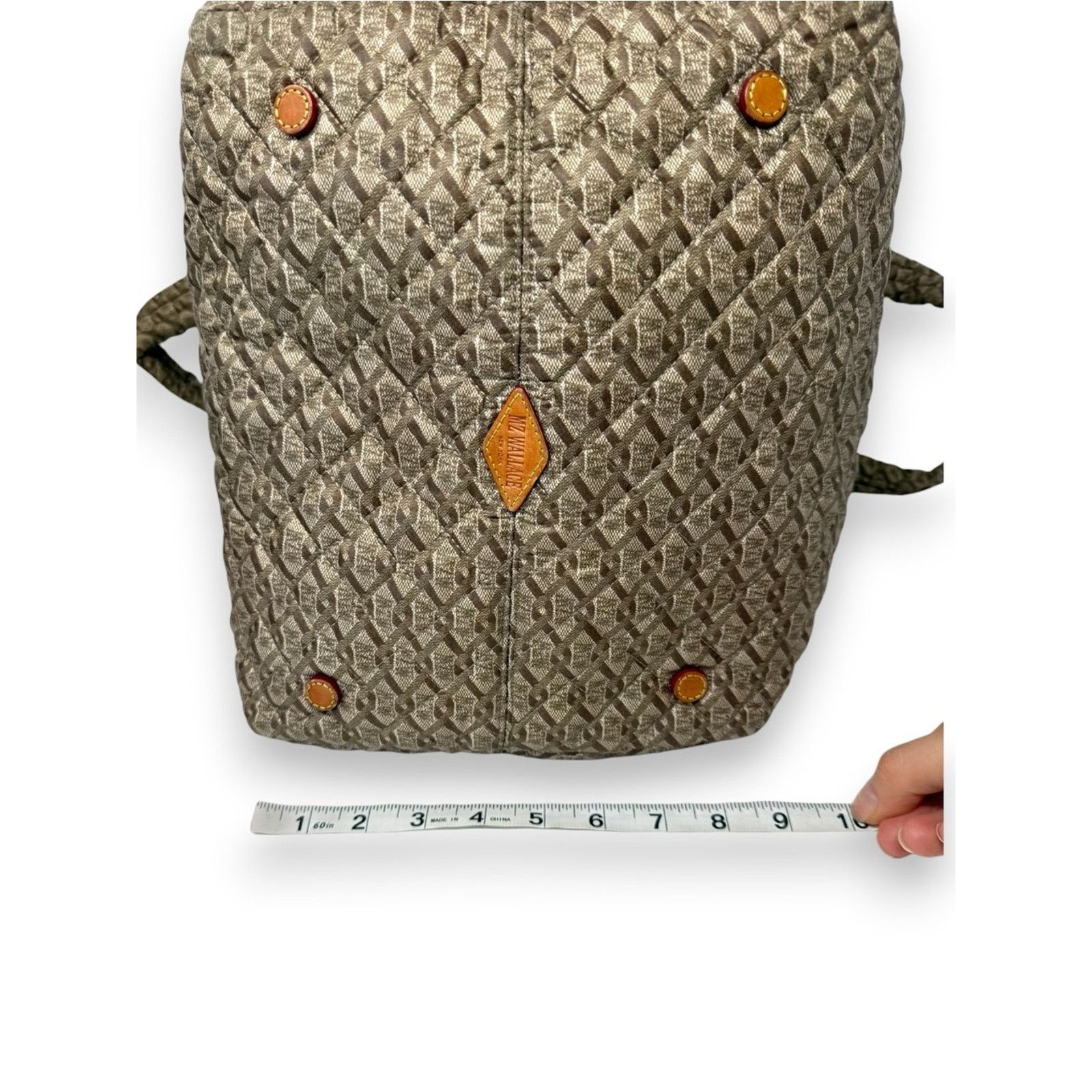 MZ Wallace MZ Wallace Medium Metro Quilted Tote Monogram Basket Weave Size ONE SIZE - 8 Thumbnail