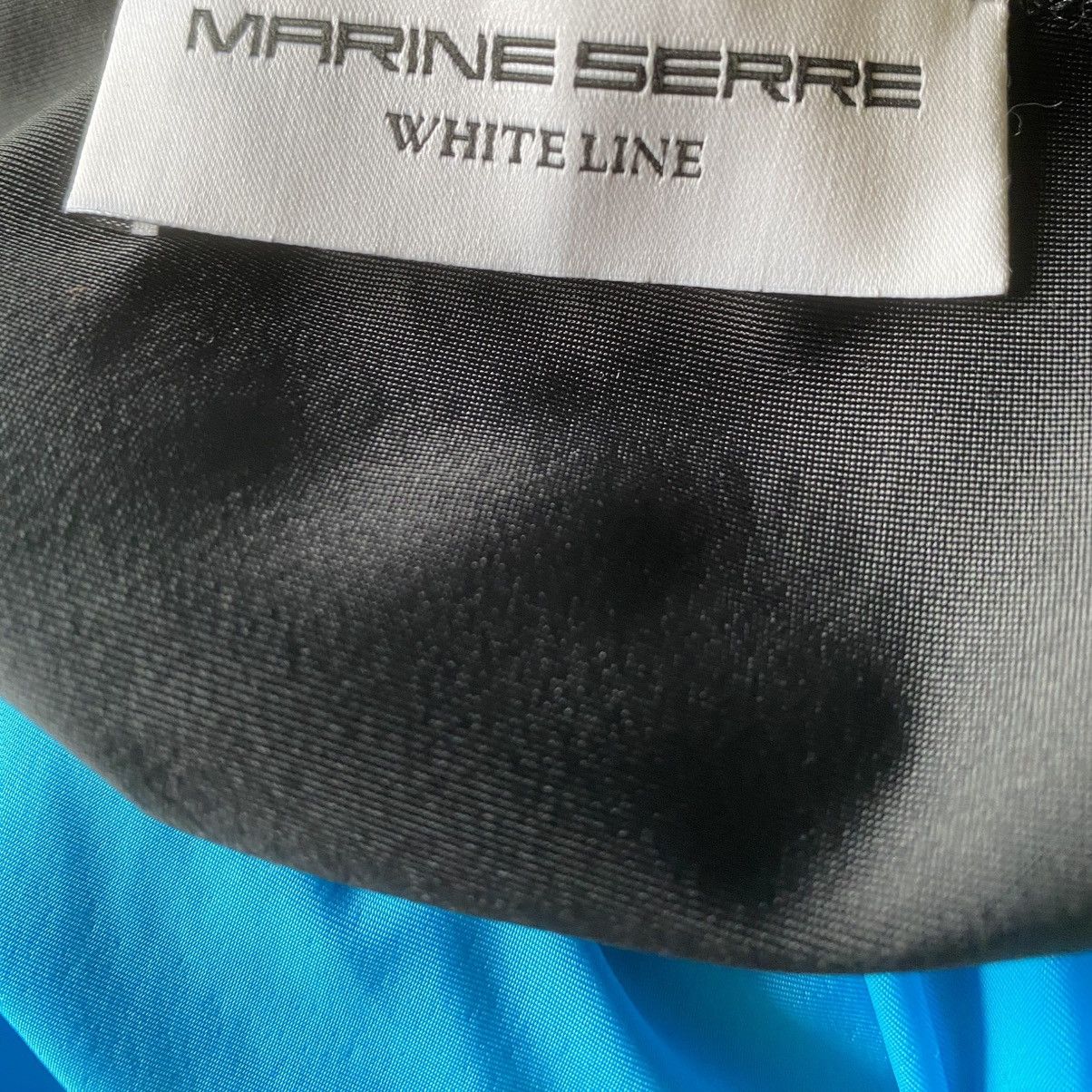 Marine Serre SS20 White Label Drape Blouse Size S / US 4 / IT 40 - 7 Thumbnail