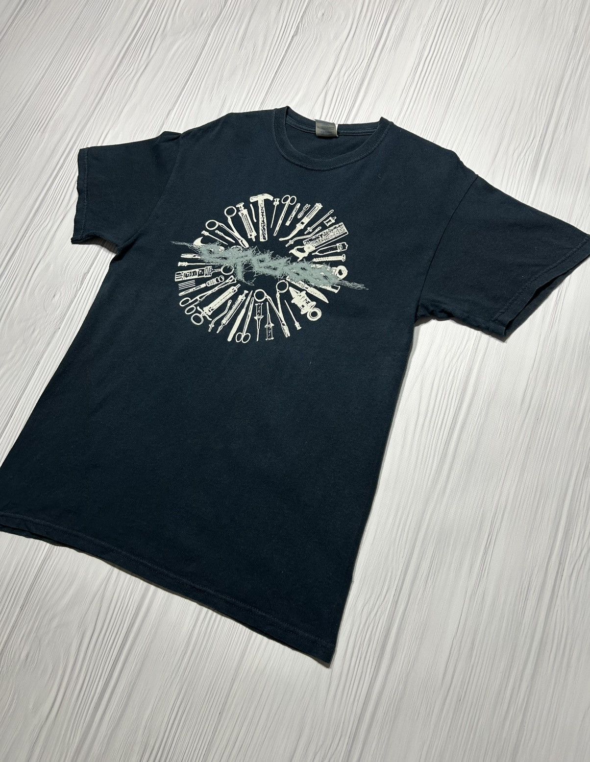 Band Tees Vintage Carcass In Grind We Trust Promo Metal T-Shirt Size US M / EU 48-50 / 2 - 3 Thumbnail