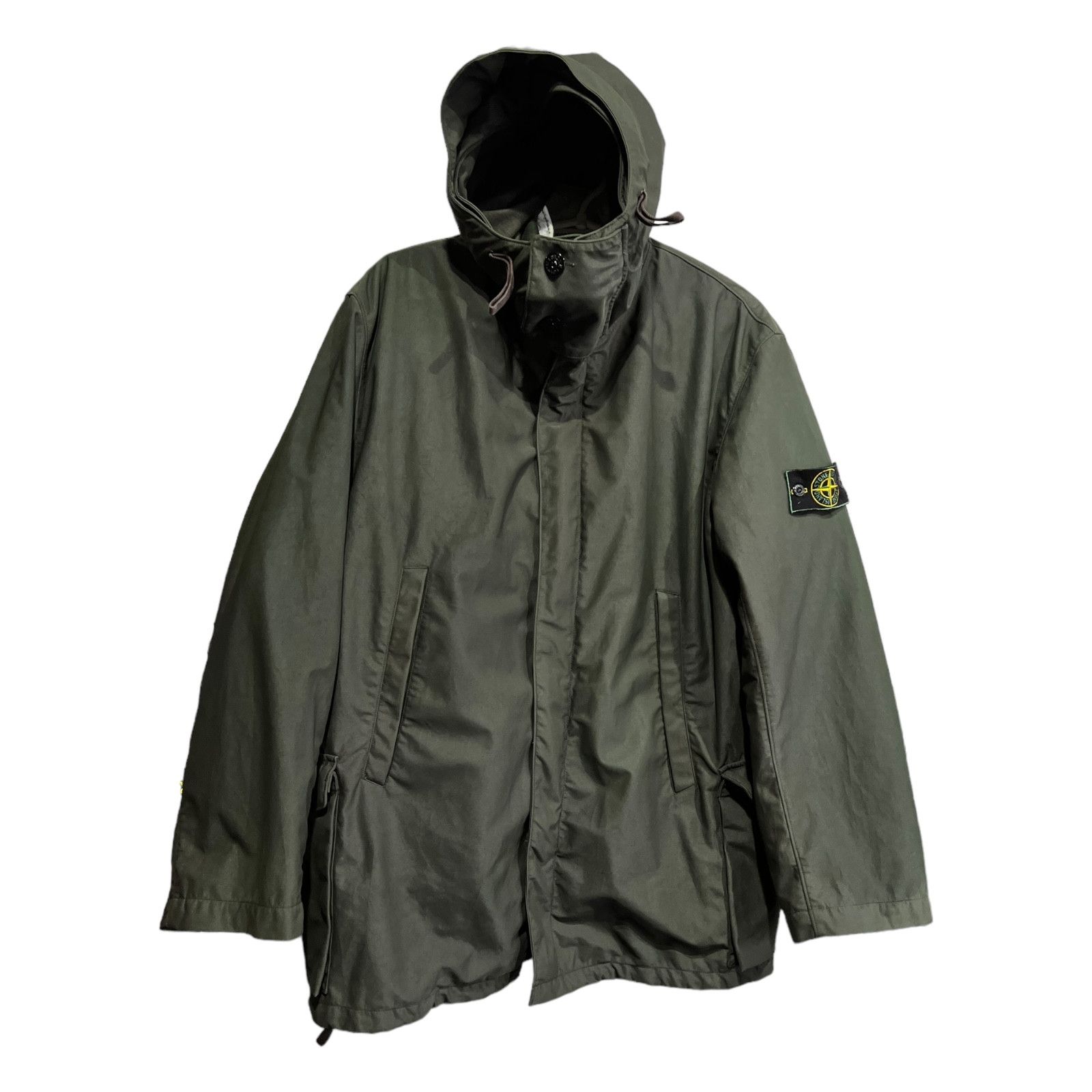 image of Vintage Stone Island 2 In 1 Jacket 29 Collection (1998) M in Green, Men's (Size Medium)