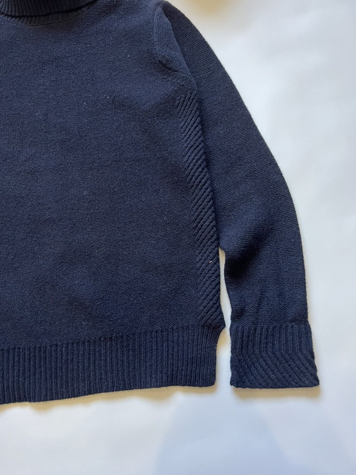Allsaints Allsaints Blue Turtle Sweater Wool Small Size US S / EU 44-46 / 1 - 2 Thumbnail