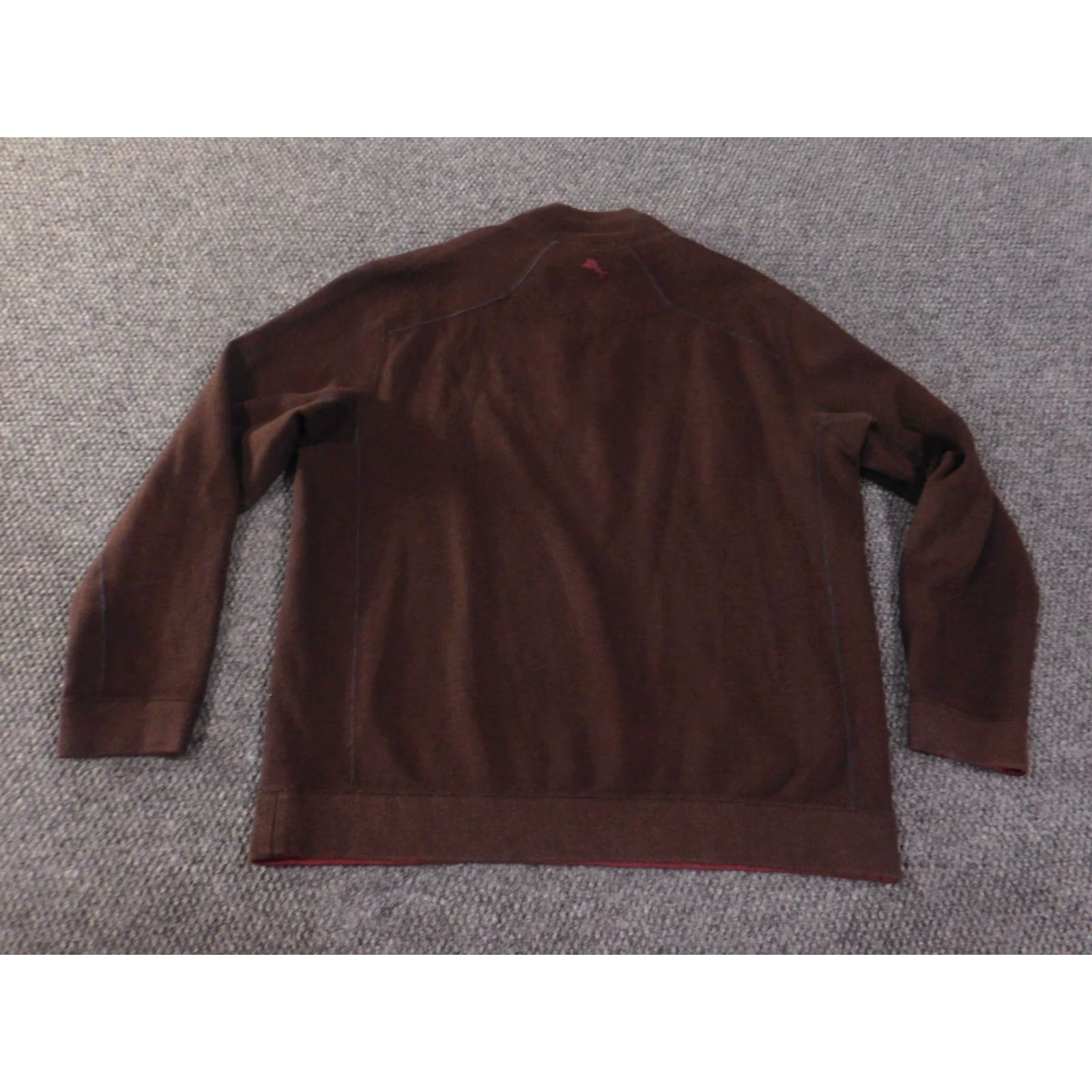 Tommy Bahama Tommy Bahama Reversible Sweater XL Brown Mens Stretch Logo Pullover Size US XL / EU 56 / 4 - 6 Thumbnail