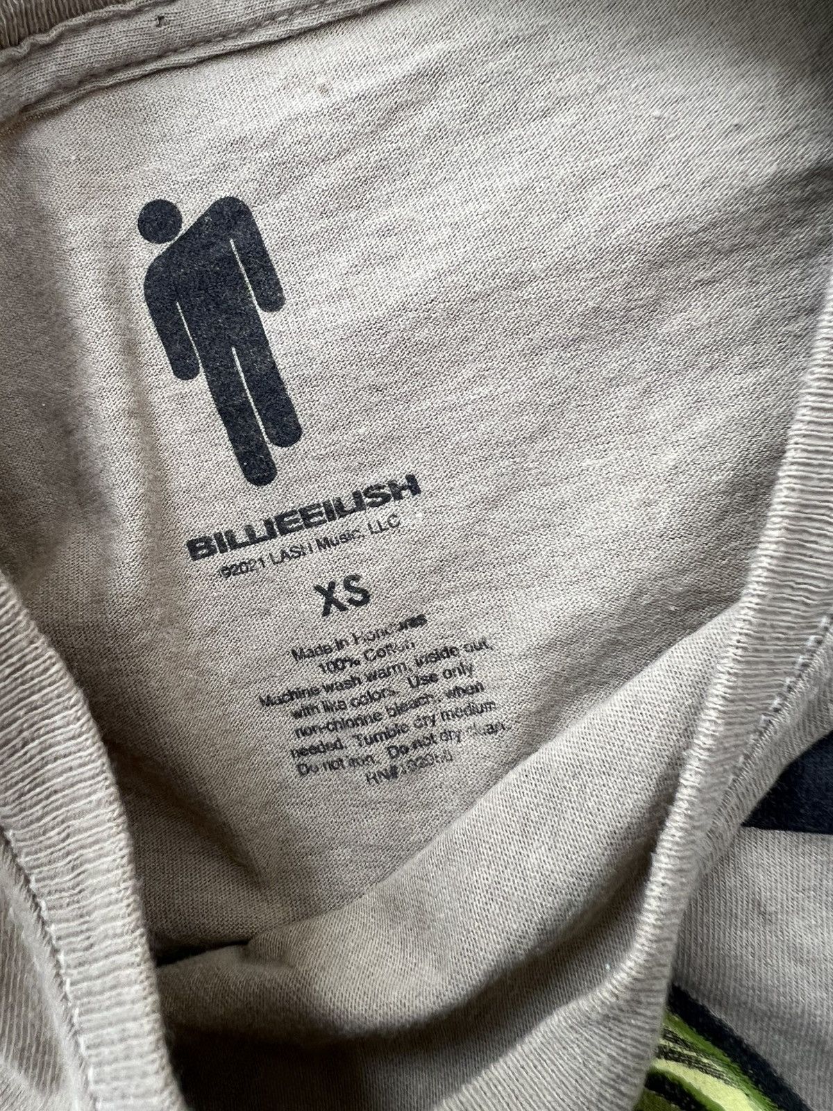 Billie Eilish × Vintage Billie Eilish anime cartoon tee Size US XS / EU 42 / 0 - 3 Thumbnail