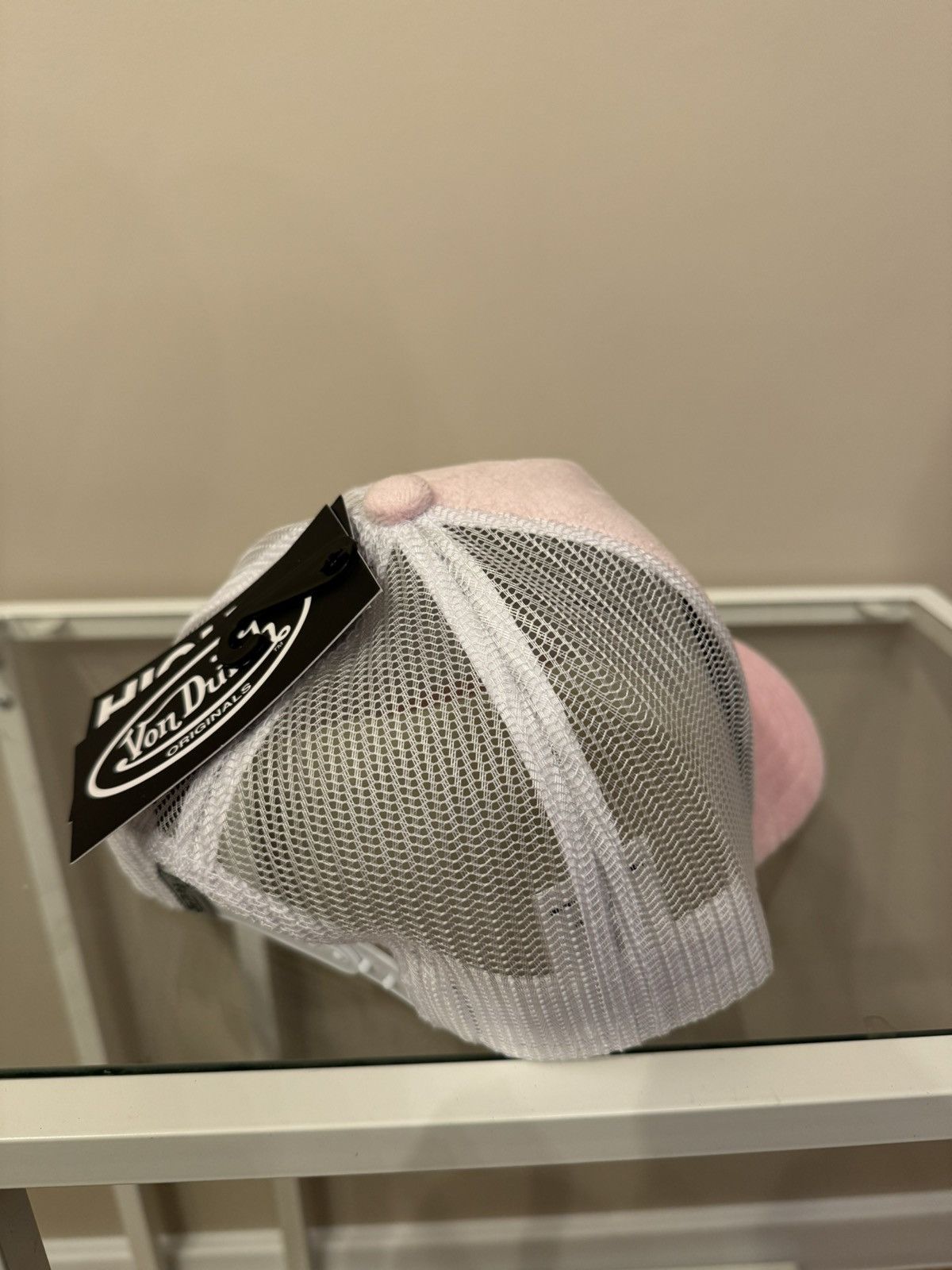 Vintage Von Dutch pink with rhinestones y2k logo new cap vintage Size ONE SIZE - 6 Thumbnail
