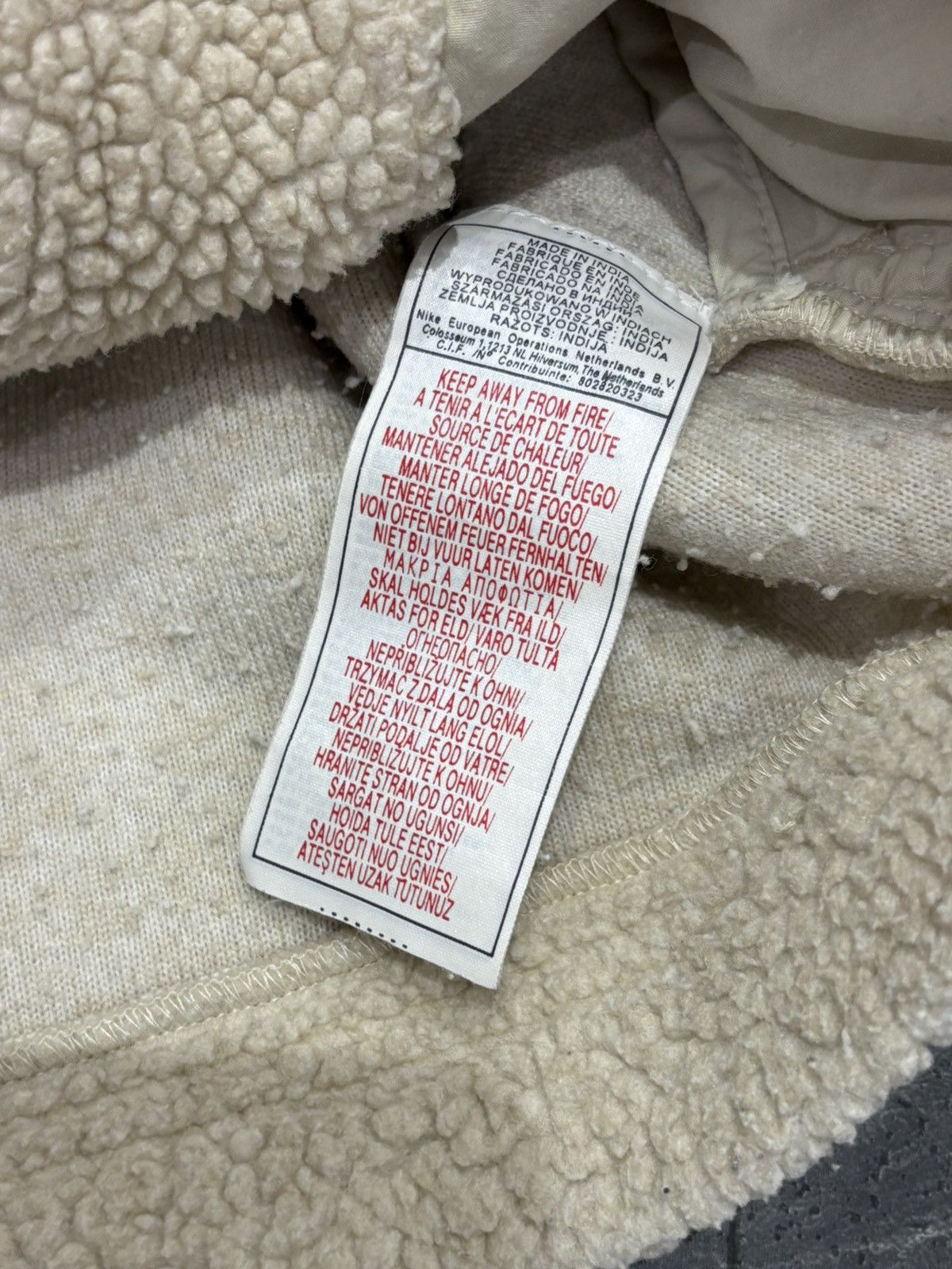 Nike 00s Vintage Nike Fleece Fur Swoosh Logo Retro Y2K Size S / US 4 / IT 40 - 6 Thumbnail
