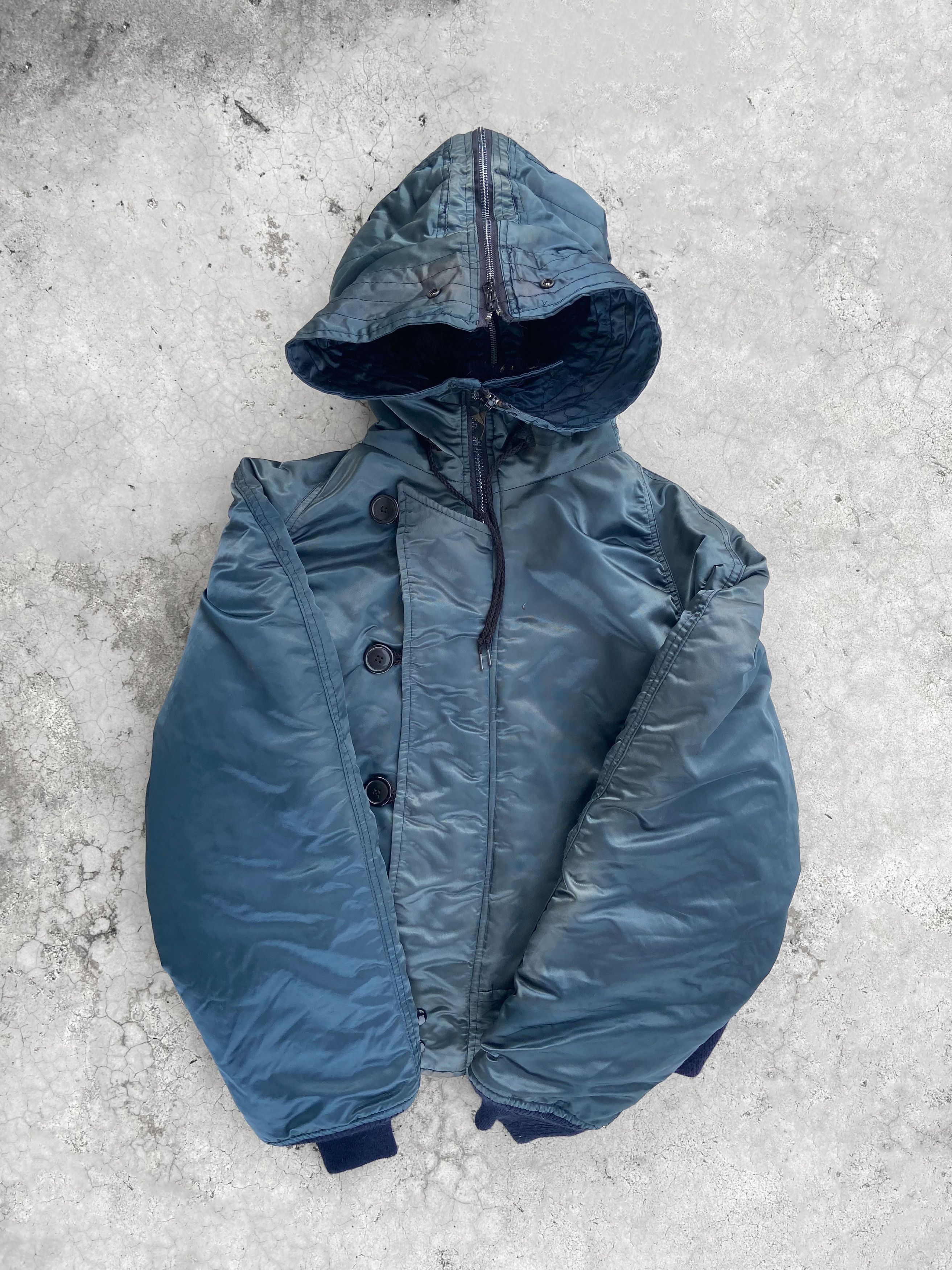 Alpha Industries Faded Vintage N2b Bomber Jacket Size US L / EU 52-54 / 3 - 14 Thumbnail
