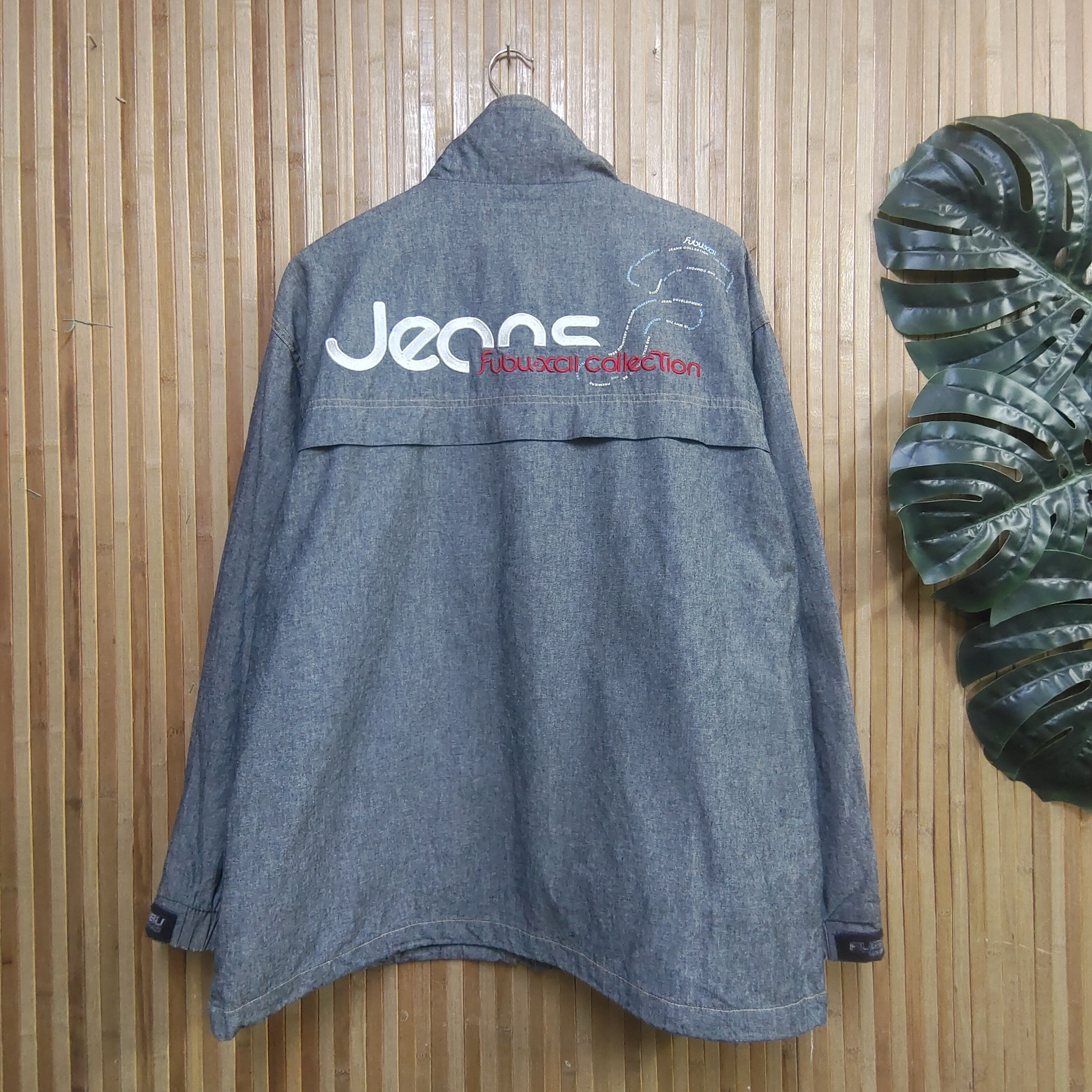 Designer × Fubu Fubu Jeans Light Jacket Big Spellout Size US L / EU 52-54 / 3 - 2 Thumbnail