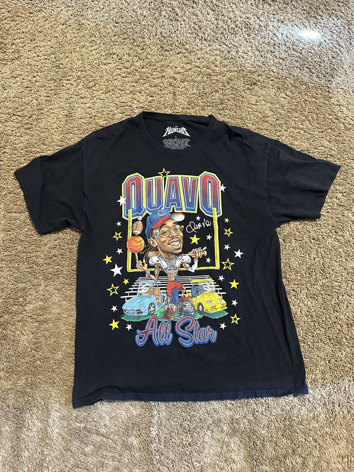 Nike × Vintage Vintage Huncho Quavo allstar “sports” shirt 00s size large Size US L / EU 52-54 / 3 - 1 Thumbnail