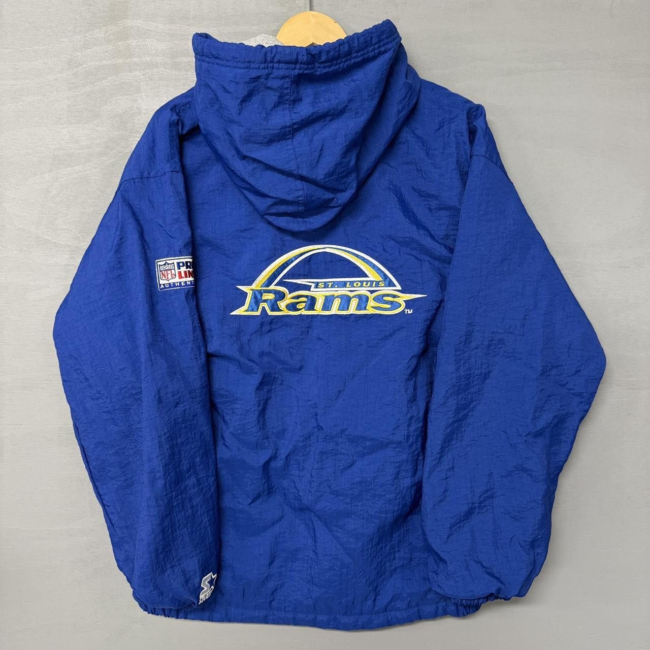 Starter Vintage St. Louis Rams Starter Pro Line Puffer Jacket Medium Size US M / EU 48-50 / 2 - 2 Thumbnail