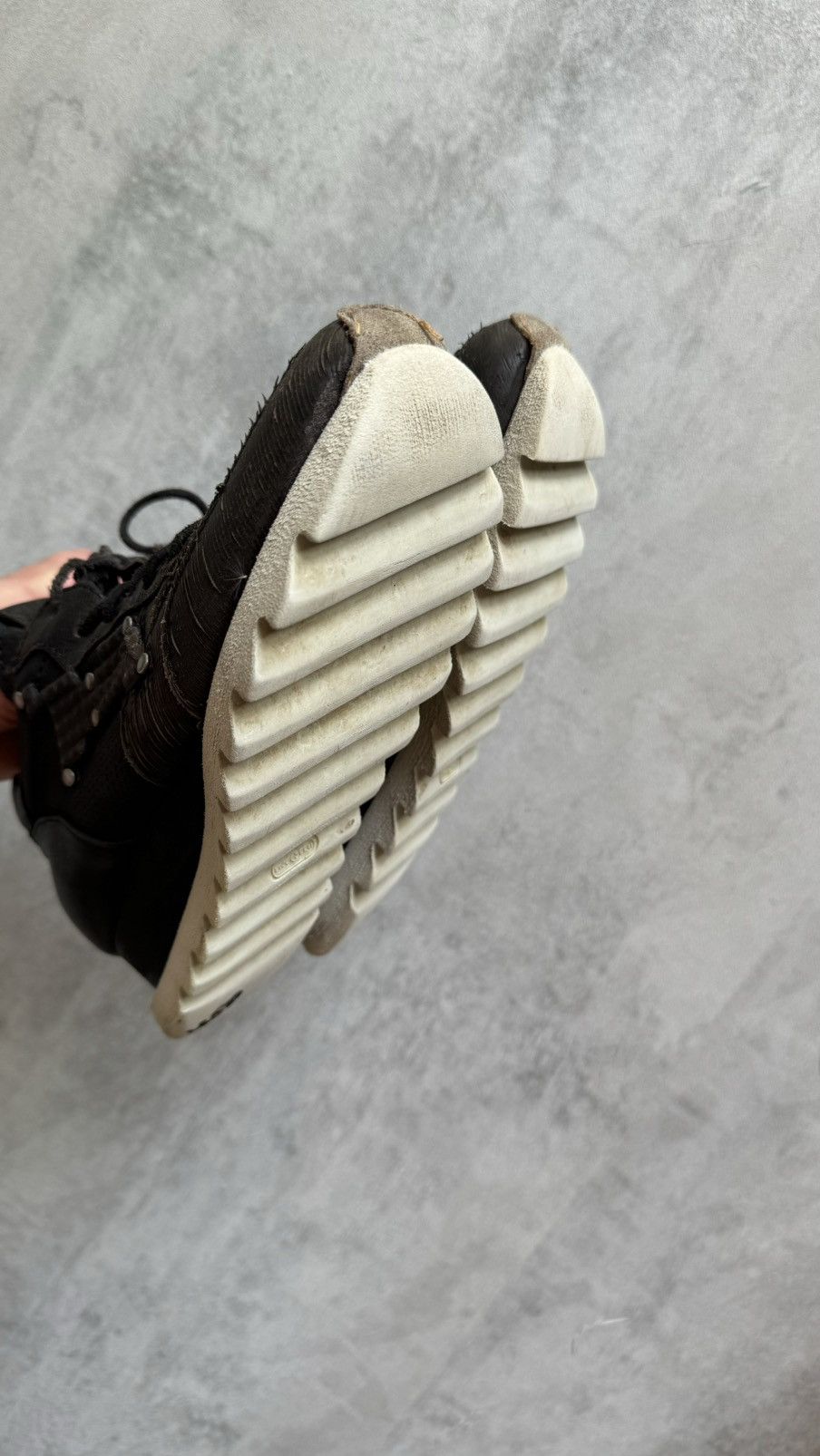 A.S.98 A.S.98 Leather Sneakers avant garde Womens Size 37 Size US 6 / IT 36 - 6 Thumbnail