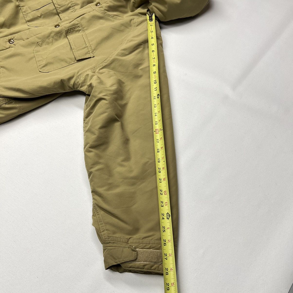 Vintage × Woolrich Woolen Mills Woolrich Jacket Beige Puffer Coat Cargo Full Zip Parka 90s Size US M / EU 48-50 / 2 - 25 Thumbnail