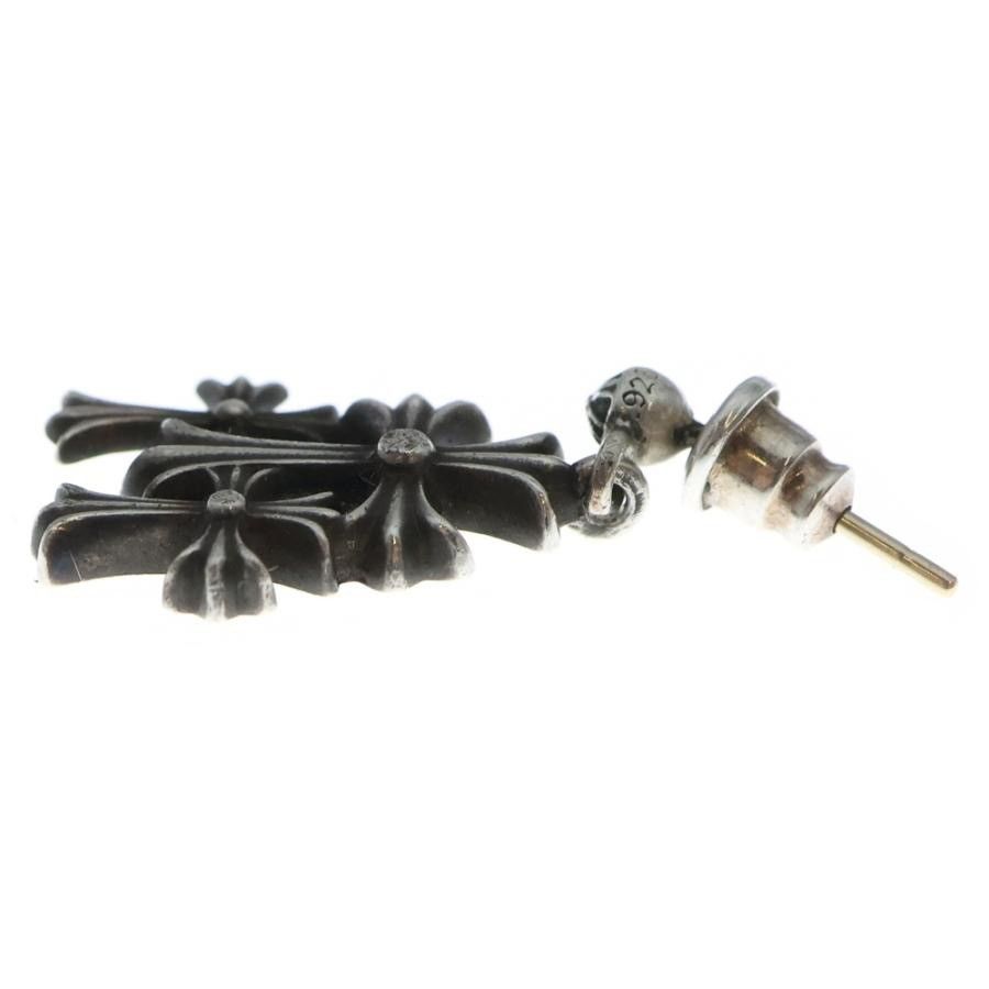 Chrome Hearts chrome hearts triple ch cross Drop Earring Size ONE SIZE - 4 Thumbnail